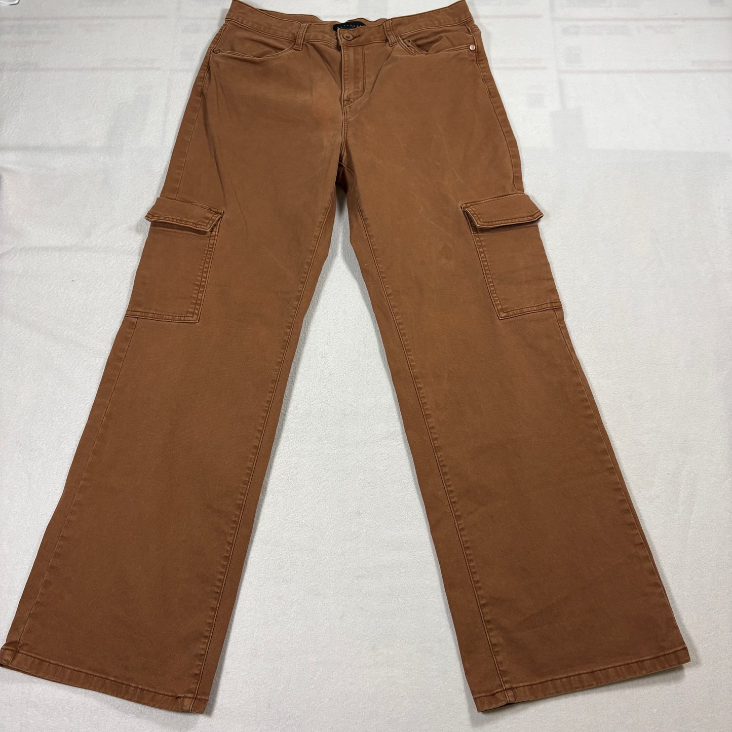 Sanctuary Womens Cargo Pants Size 29 Brown Utility Straight Leg Y2K Streetwear