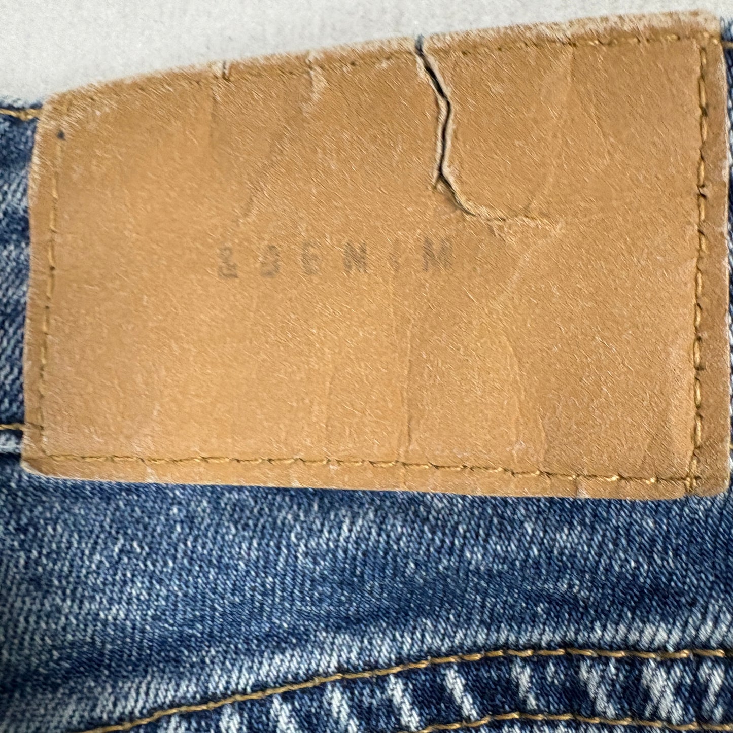 &Denim Womens Jeans 12 Blue High Rise Vintage Slim Fit Y2K Grunge Straight