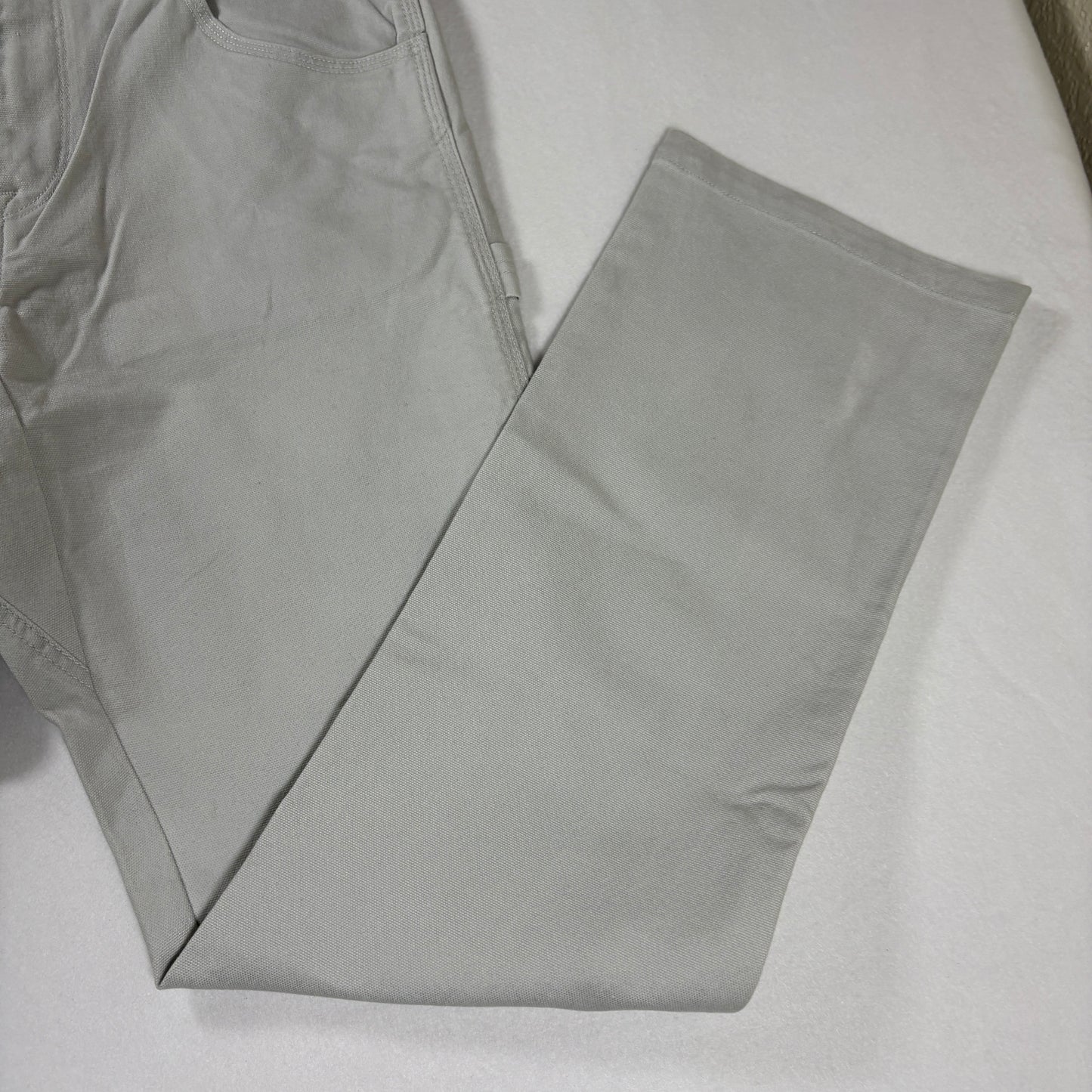 Volcom Pants Men’s 32 Gray Stone Made Straight Leg Casual Skate Baggy
