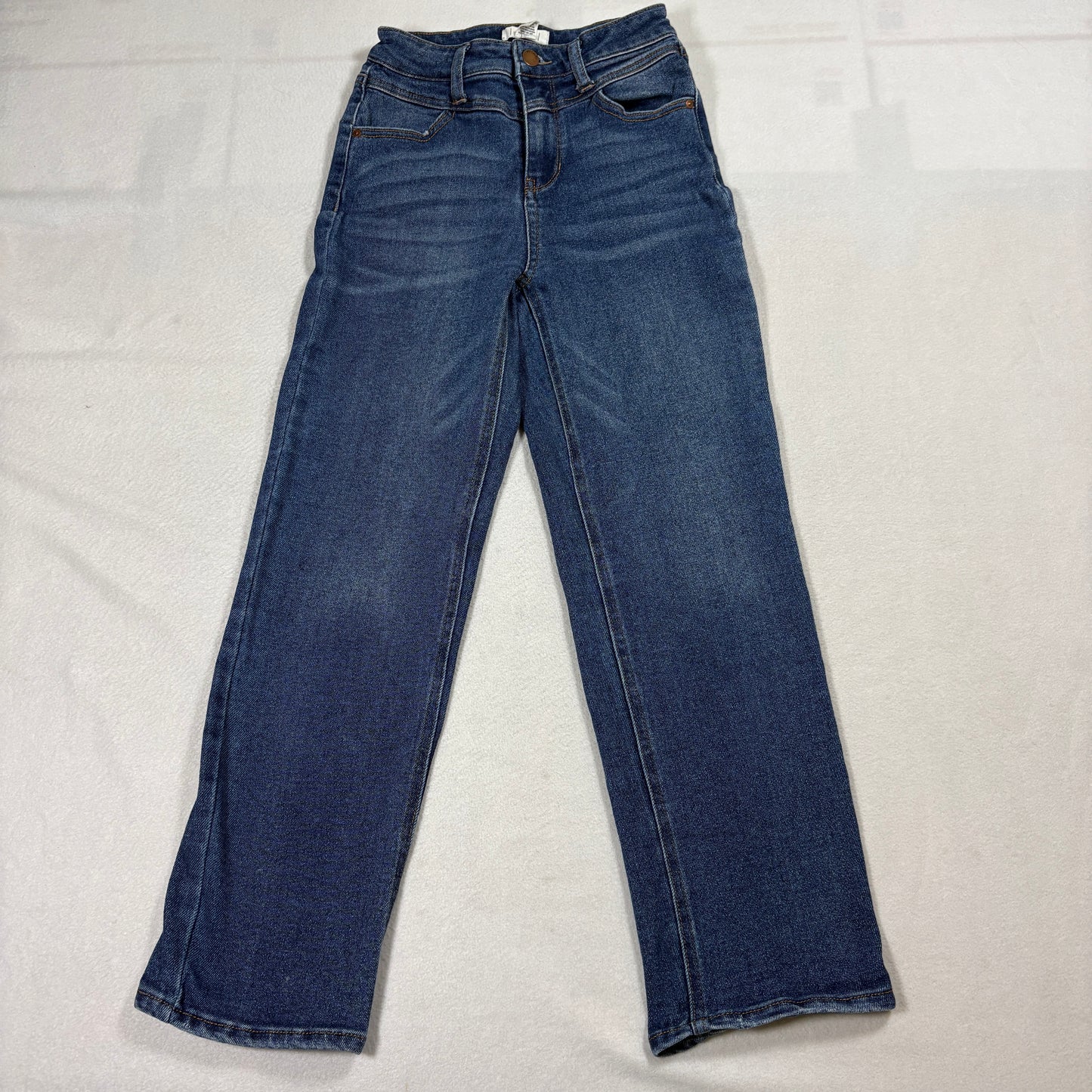 Ivy + Main Womens Jeans Size 3 High Rise Straight Leg Dark Wash Y2K Denim