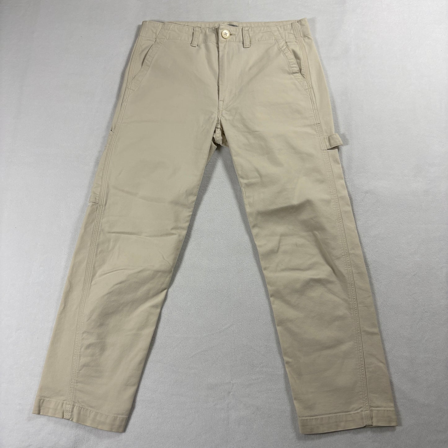 Vince Pants Womens 25 Slim Utility Beige Y2K Minimalist Streetwear Style Fit Up!