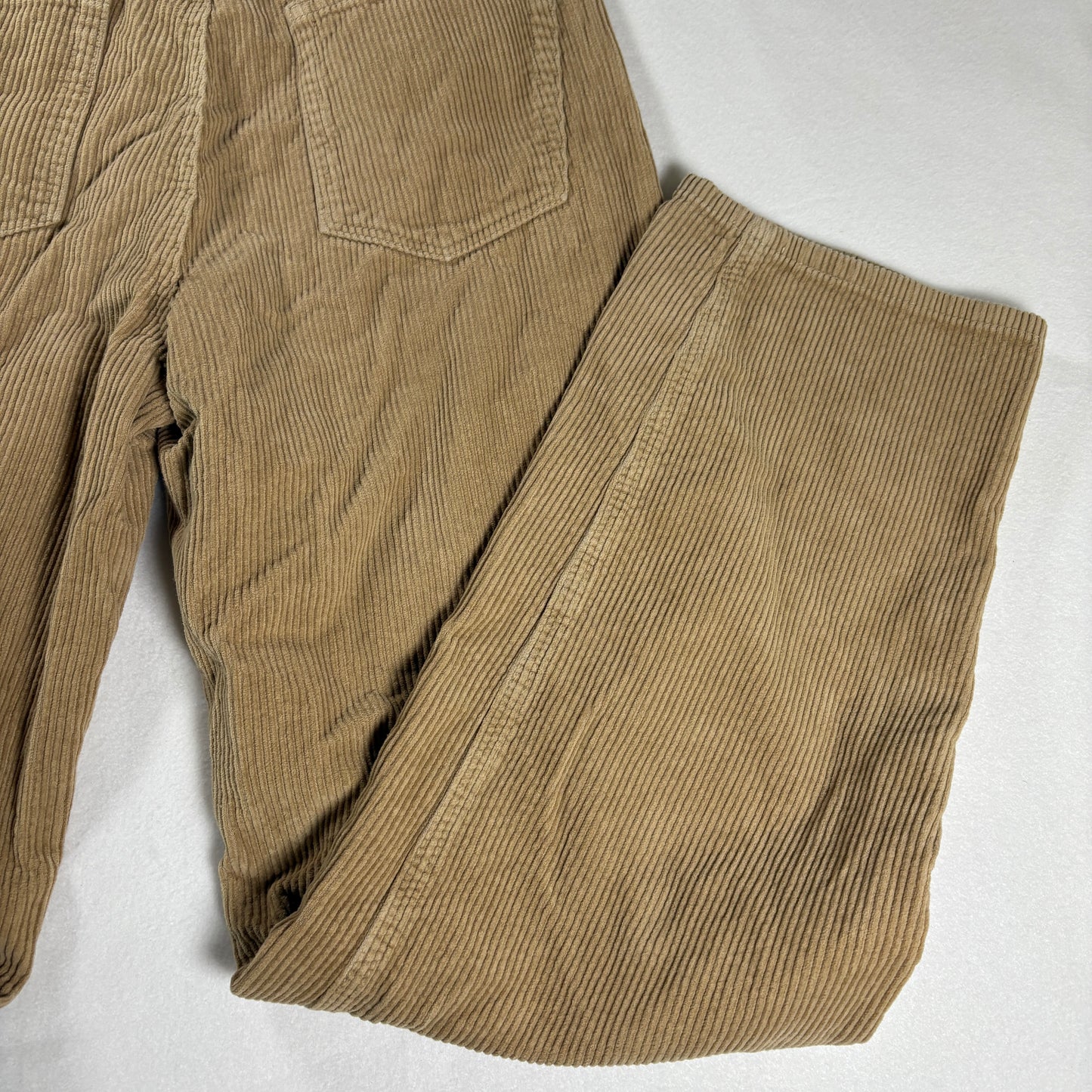 Empyre Corduroy Pants Tan Brown Baggy Retro Y2K Skater Style Casual