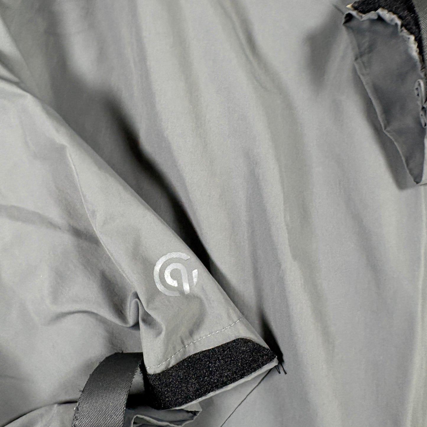 Champion Mens Medium Gray 3-in-1 Systems Jacket Hooded Waterproof Windbreaker