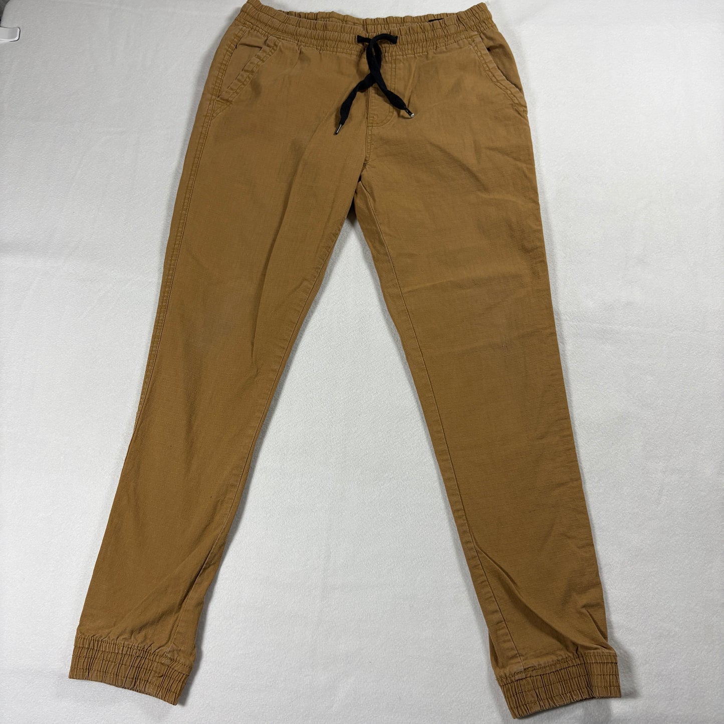 Vintage Style Jogger Pants Mens Size M Brown Southpole Retro Look Streetwear Y2K