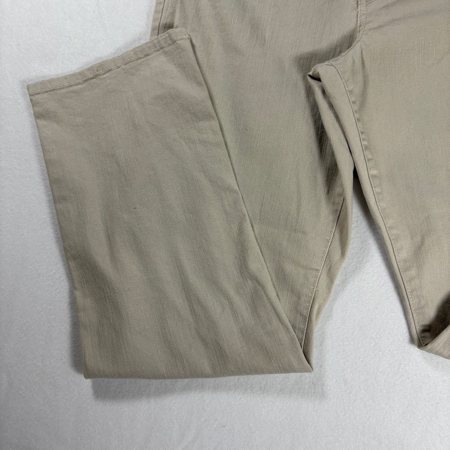 Bandolino Blu Jeans Women’s 12 Beige Khaki Straight Leg Casual Pants