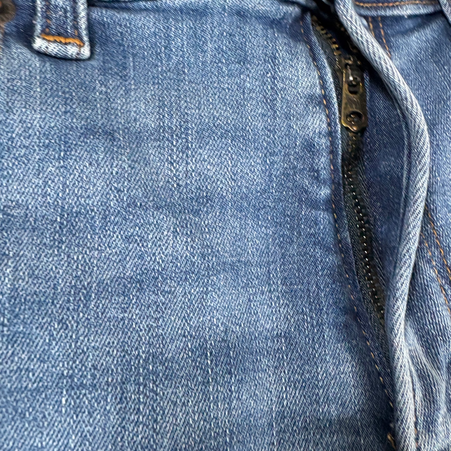 Abercrombie Kids Jeans 15/16 Blue Bootcut Distressed Stretch Denim Regular Fit