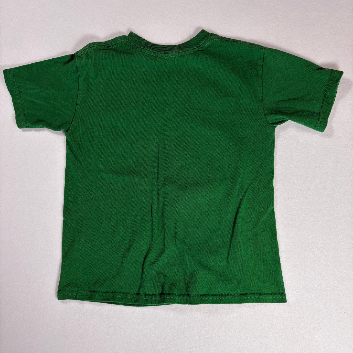 Minecraft T-Shirt Kids Small 6/7 Green Creeper Steve Pig Zombie Graphic Tee