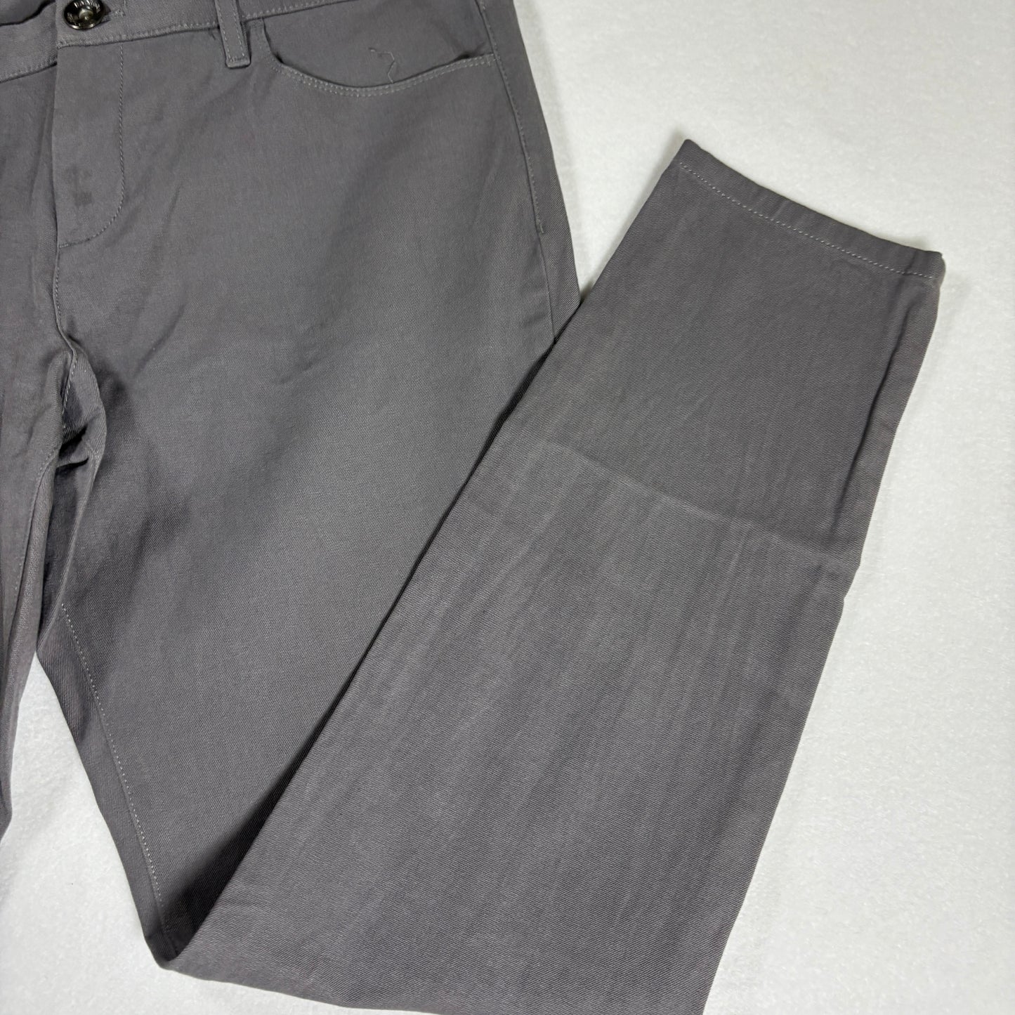 Banana Republic Sloan Pants Women’s 10 Gray Slim Straight Work Career Stretch
