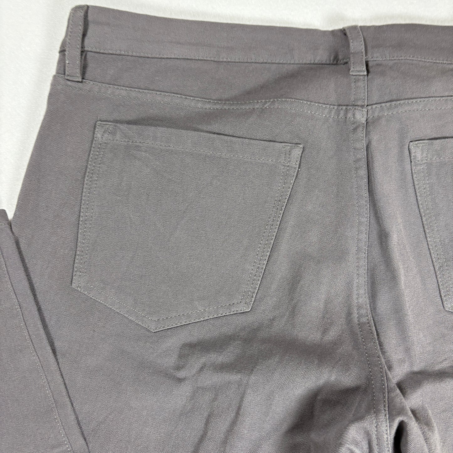 Banana Republic Sloan Pants Women’s 10 Gray Slim Straight Work Career Stretch