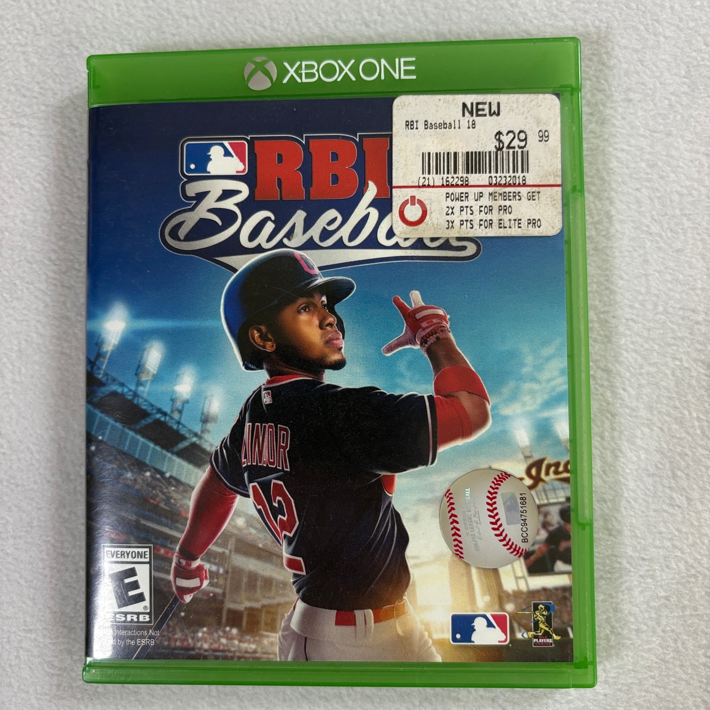 RBI Baseball 18 Xbox One MLB Baseball Video Game Complete Tested Working