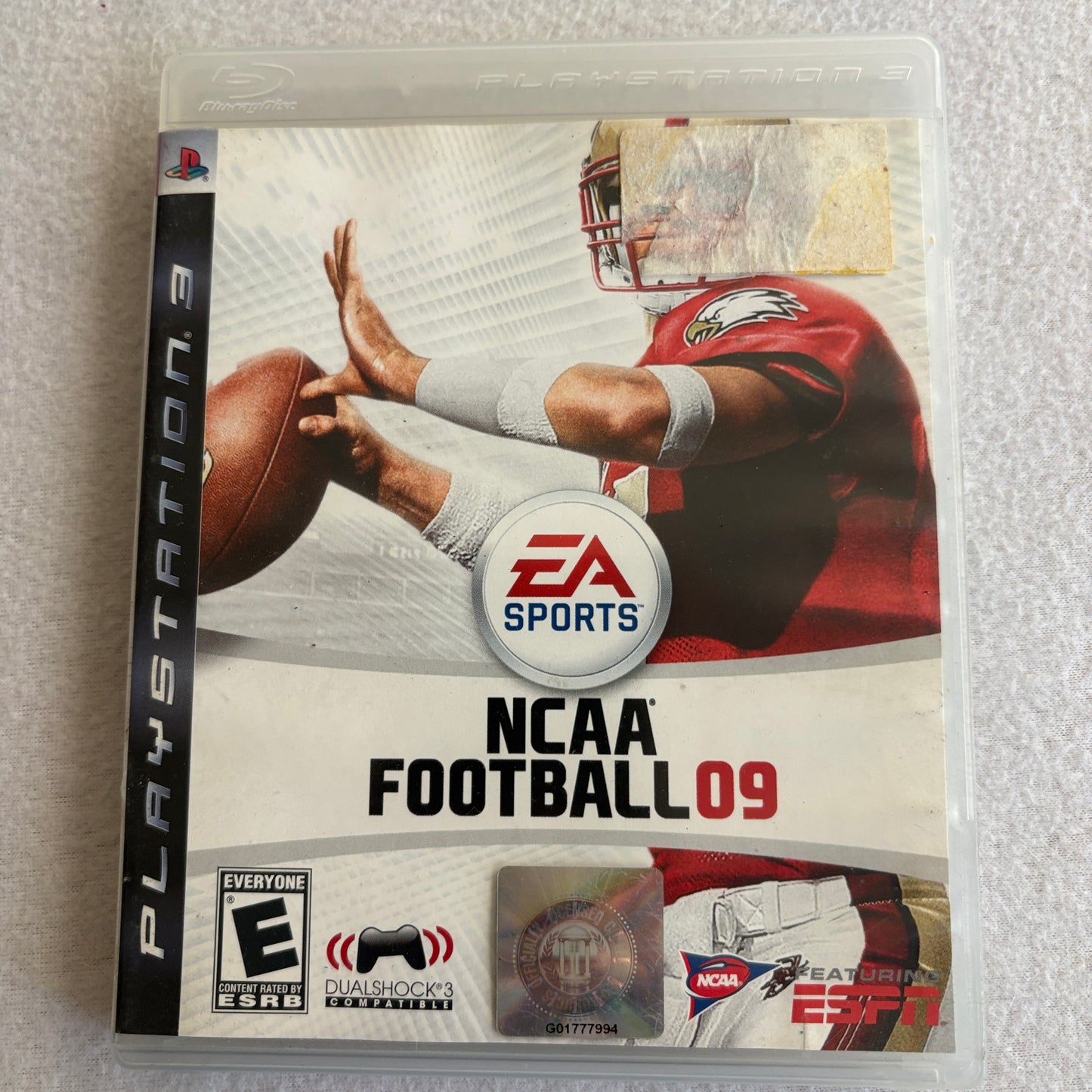 NCAA Football 09 PS3 PlayStation 3 EA Sports College Football Game Complete CIB