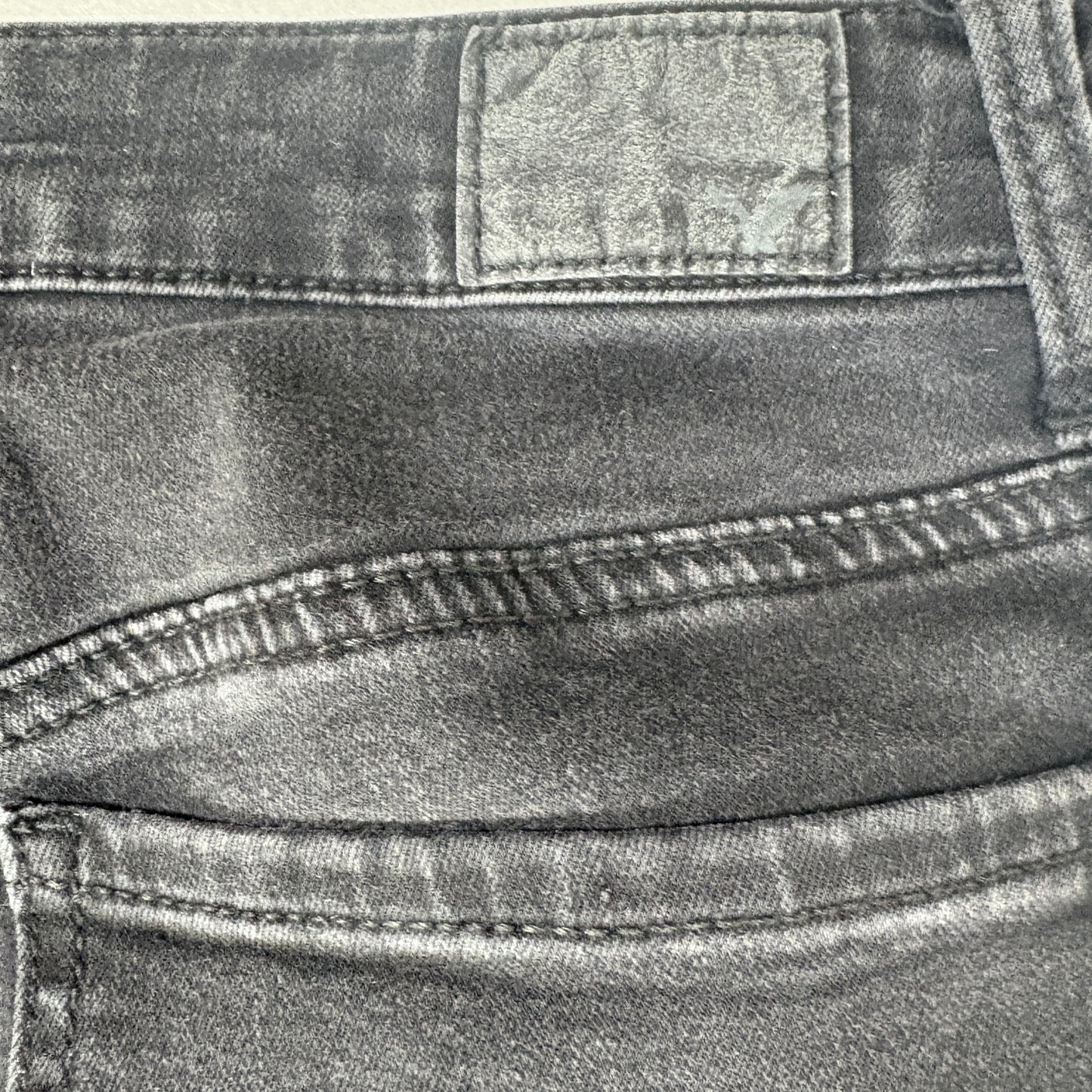 American Eagle Jeans Women’s 8 Short Hi Rise Jegging Black Super Stretch Skinny