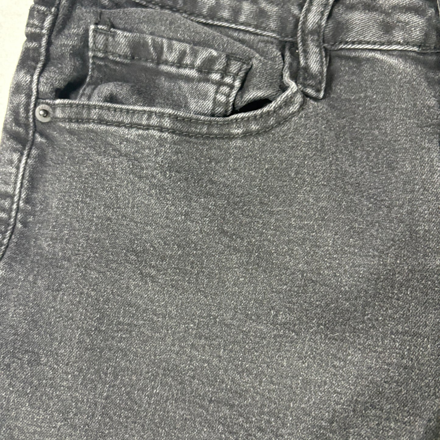 YMI Jeans Women’s 11/30 Black Flare Bootcut Distressed Raw Hem High Rise Pants