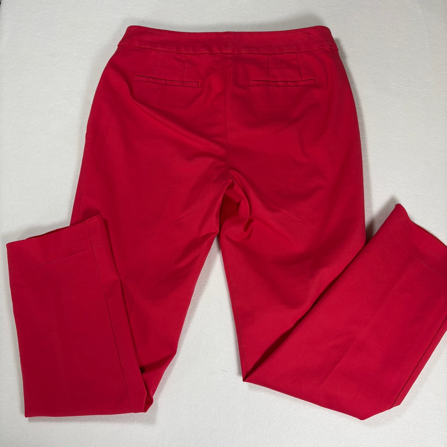 Boden Pants Women’s Red Chino Straight Leg Casual Work Trousers Size 8R