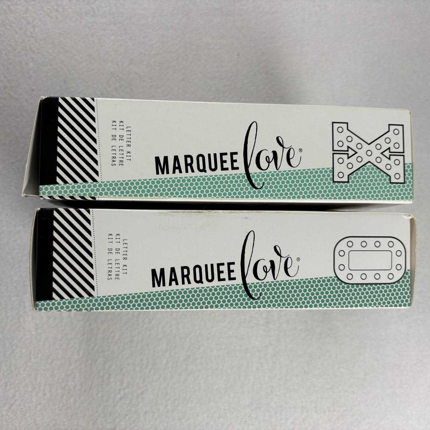 Heidi Swapp Marquee Love DIY Light Up Letters X & O Kit Lot Craft Decor 8” New