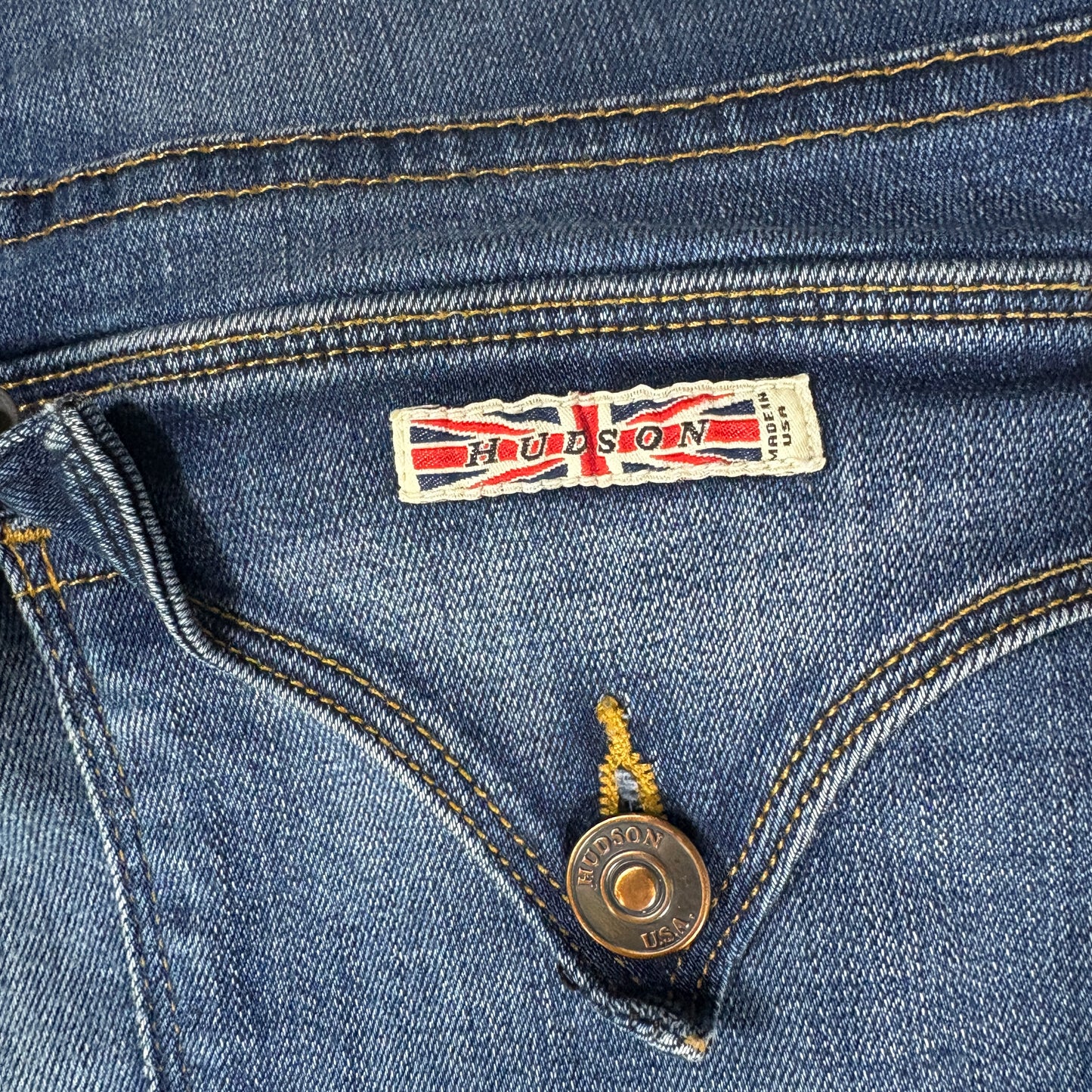 Hudson Jeans Women’s Bootcut Denim Made in USA Medium Wash Stretch Size 3036.95