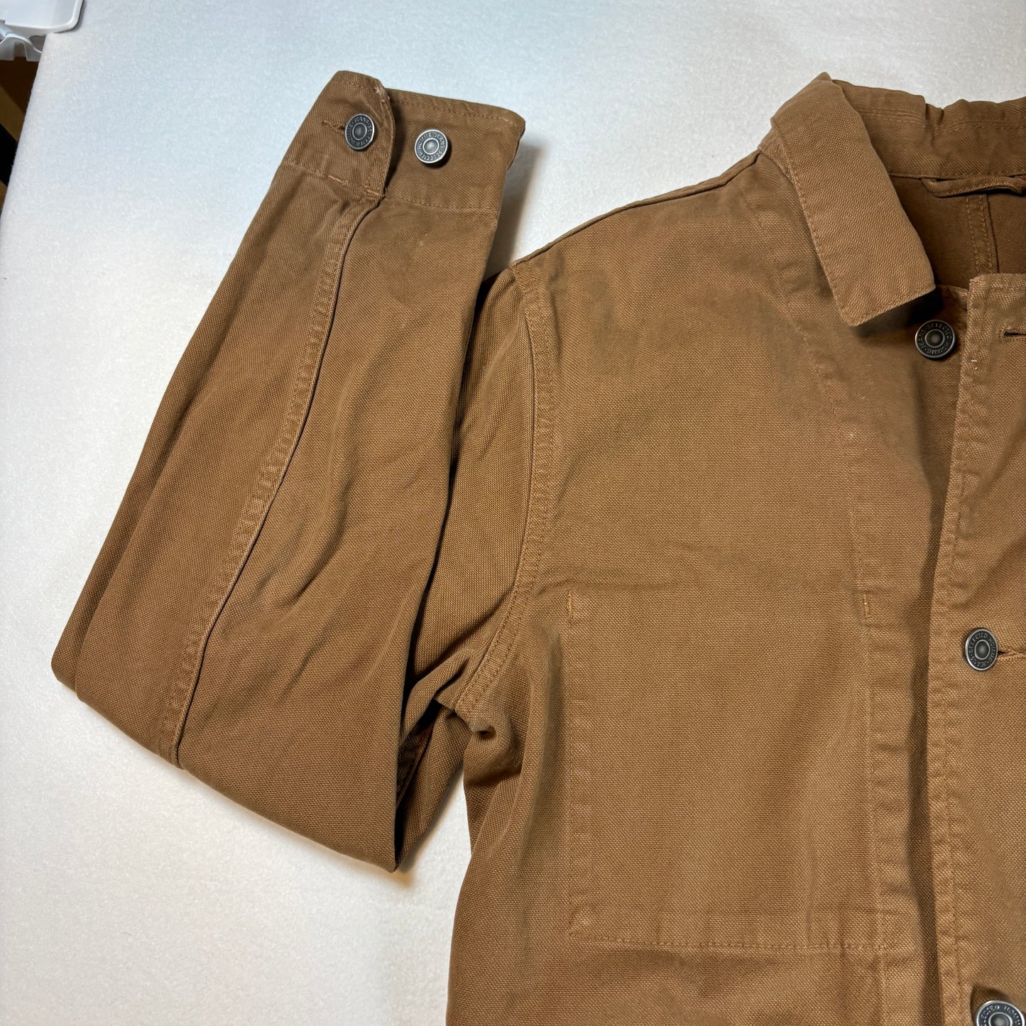 Bestseller Jacket Men’s Brown Workwear Chore Coat Utility Cotton Canvas Medium