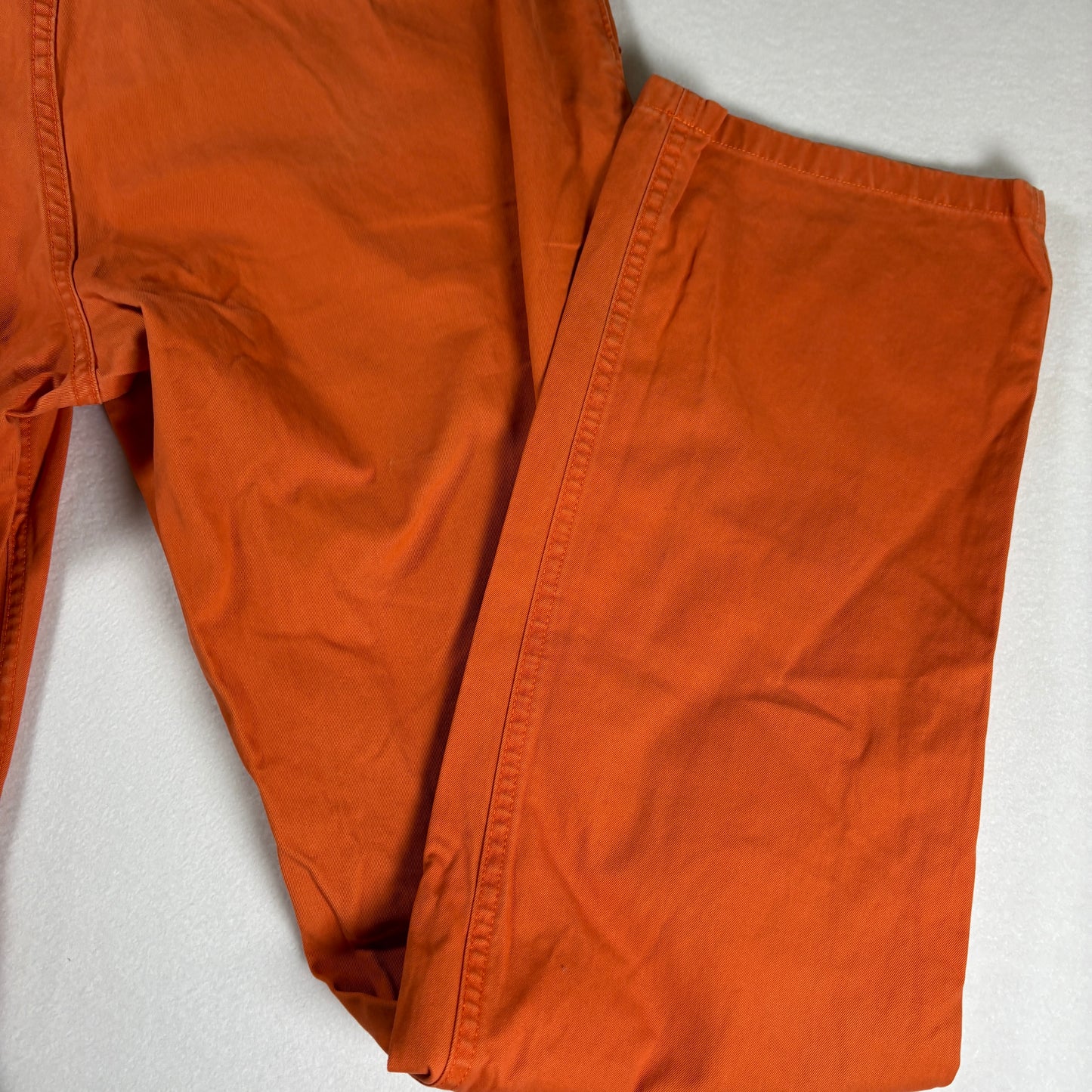 Bonobos Pants Men’s 34x34 Orange Straight Fit Chinos Casual Dress Cotton