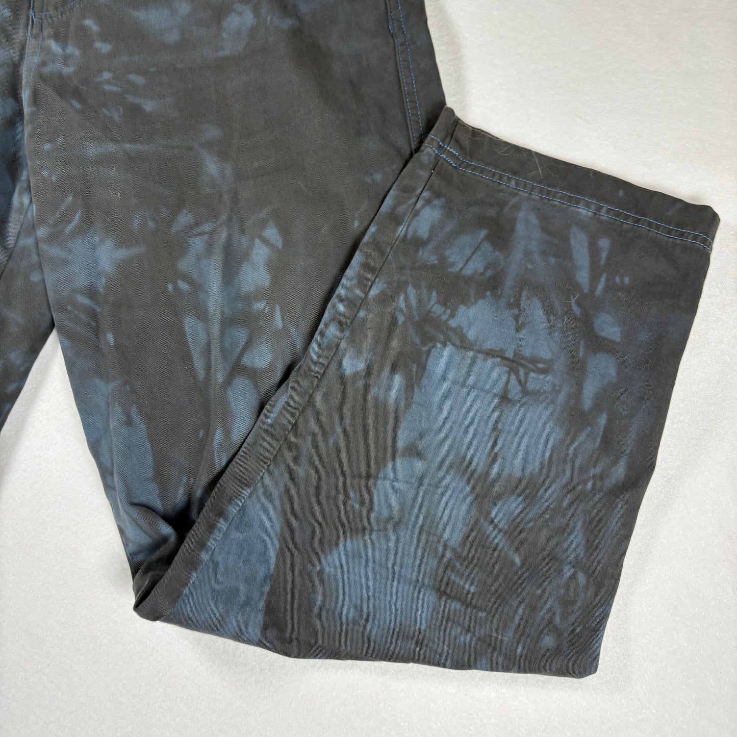 BDG Pants Mens 32x32 Tie Dye Black Blue Chino Casual Streetwear Urban Outfit