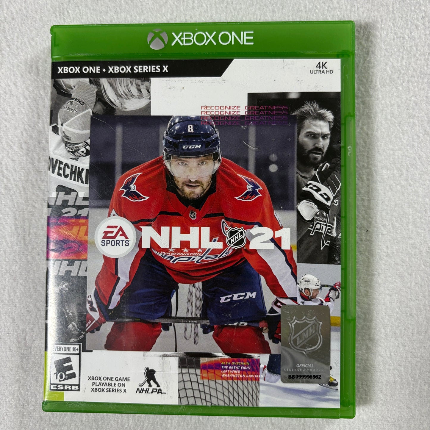 NHL 21 Xbox One Series X Hockey Game EA Sports Complete Tested Working