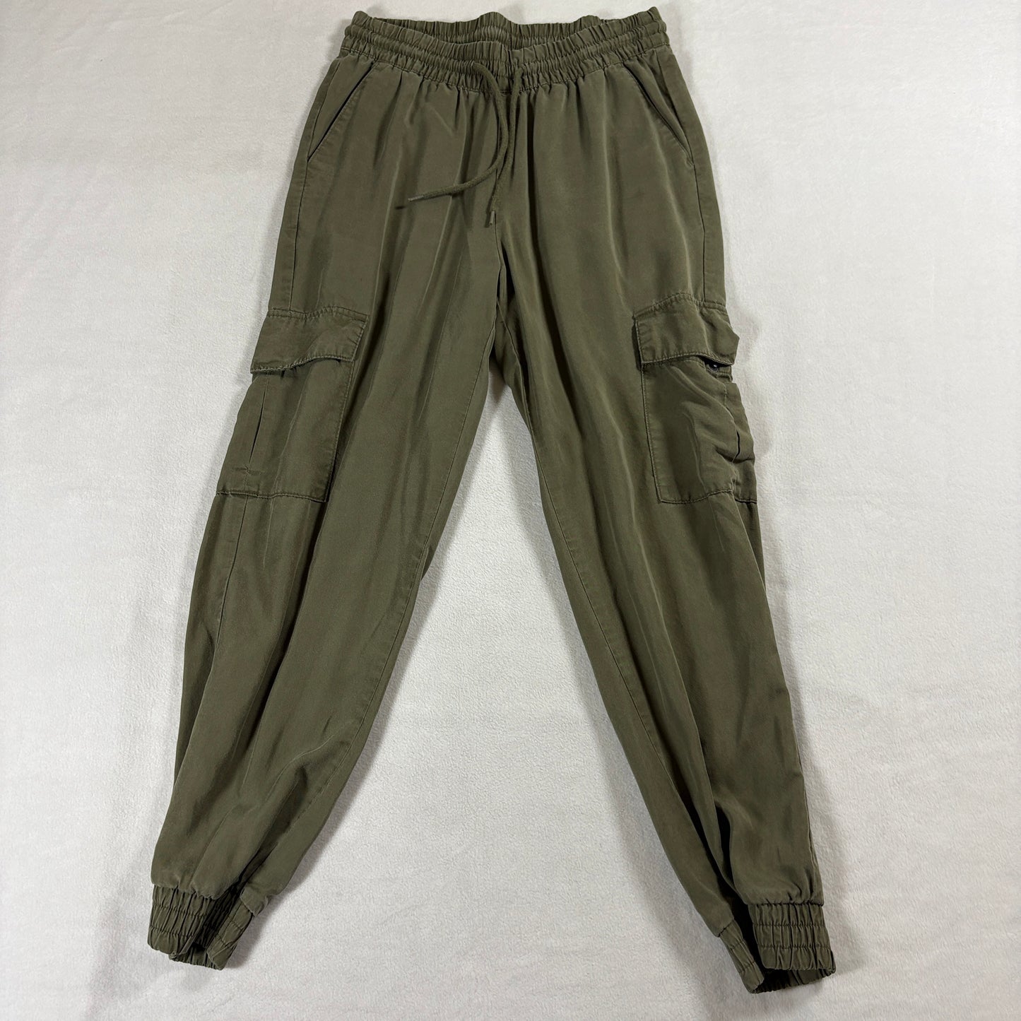 Cargo Jogger Pants Olive Utility Streetwear Indigo Rein M Fits Like 28 X 27