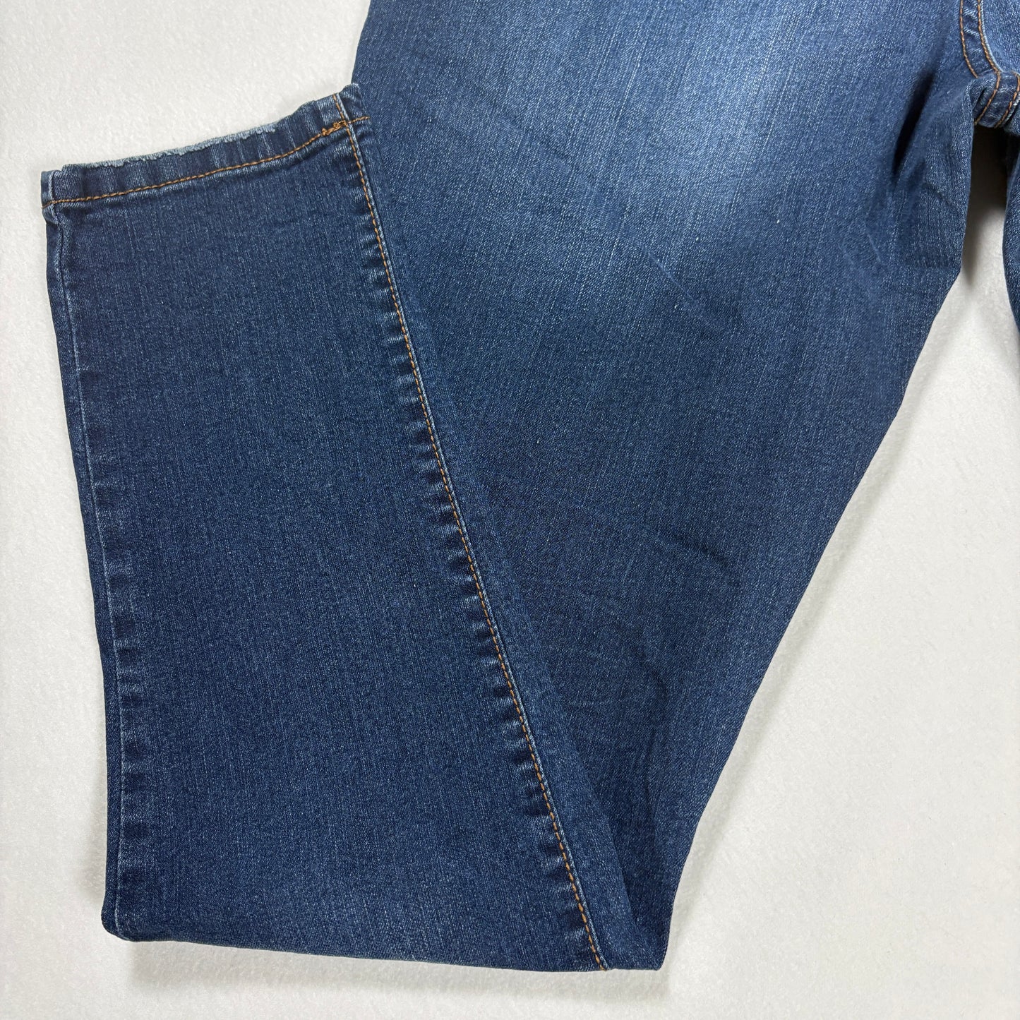 Canyon River Blues Women’s Jeans Size 14 Blue Distressed Stretch Denim Casual