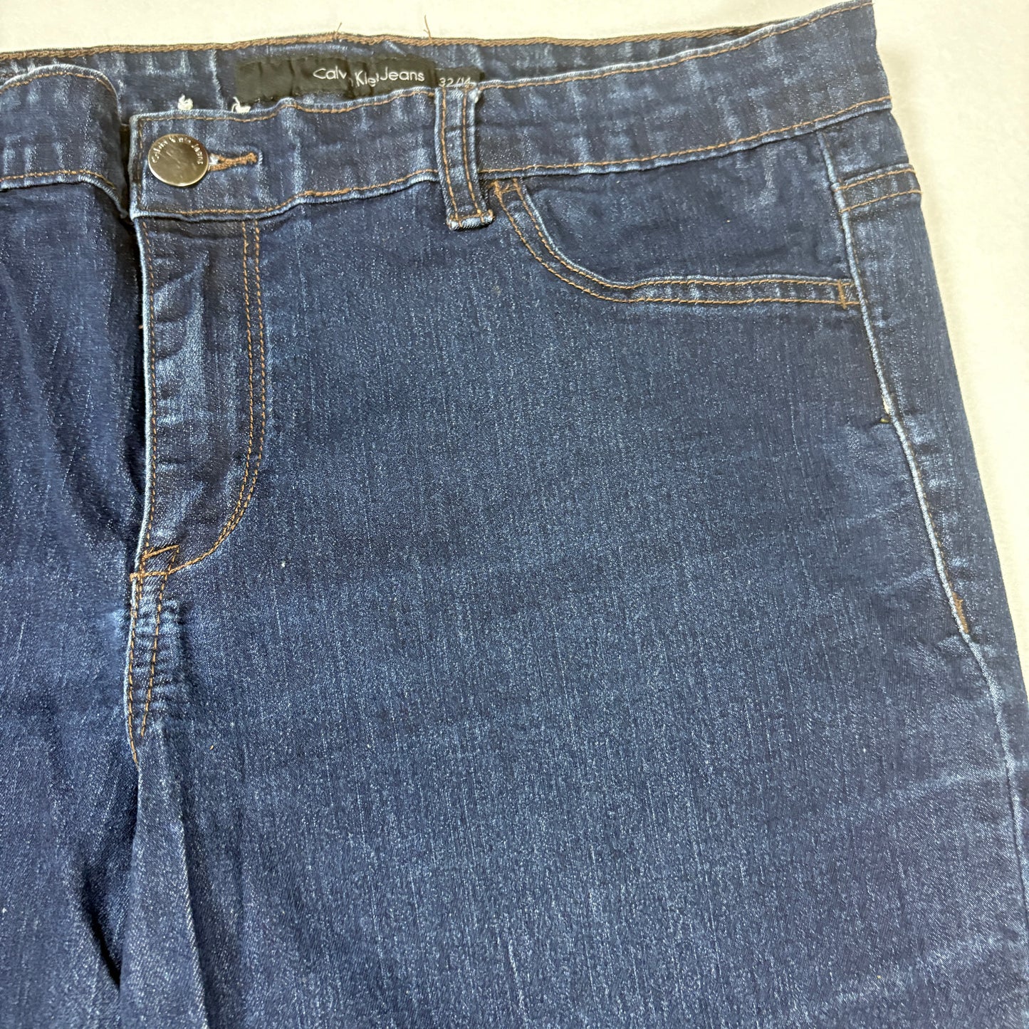 Calvin Klein Jeans Women’s 14/32 Dark Wash Legging Denim Stretch Skinny Fit