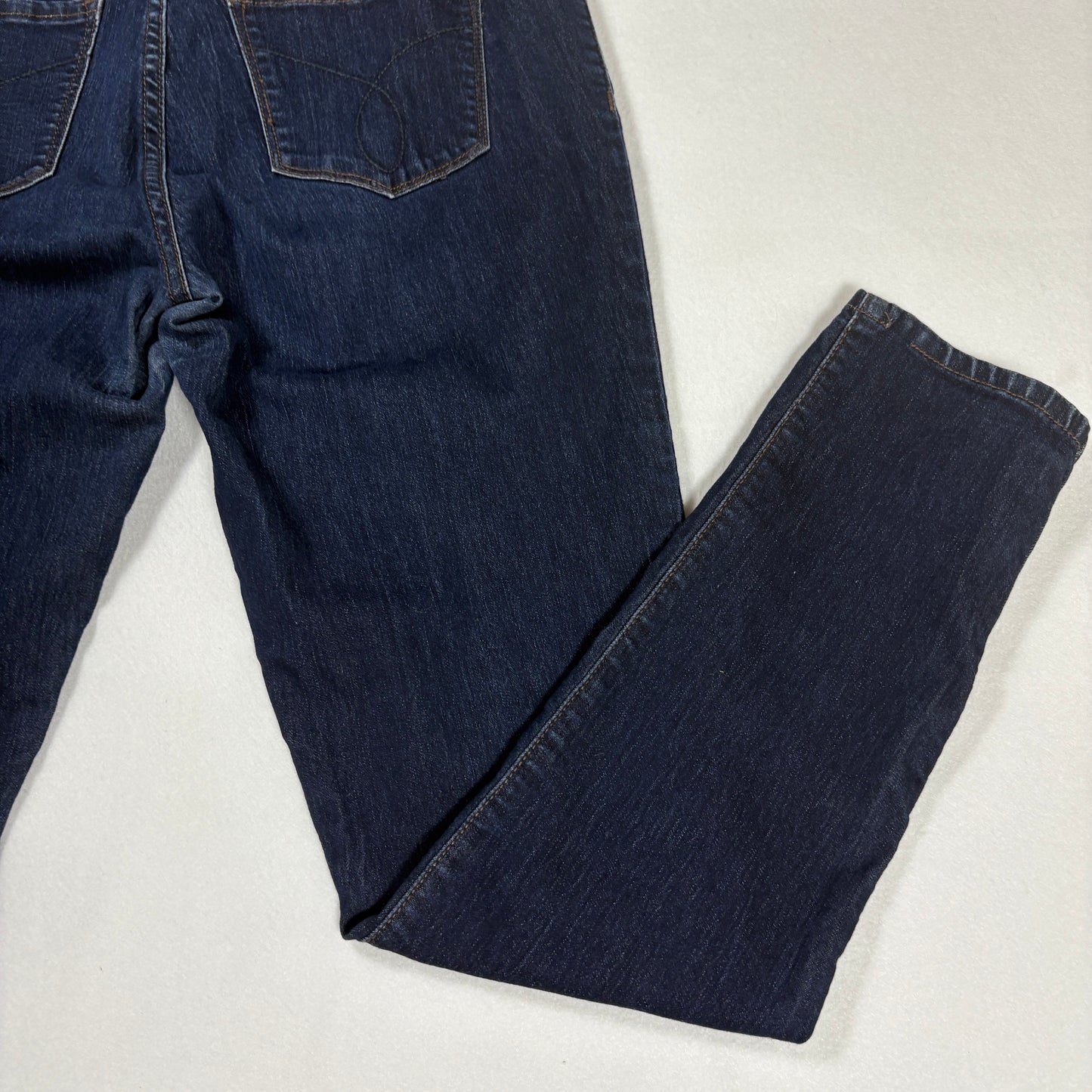 Calvin Klein Jeans Women’s 14/32 Dark Wash Legging Denim Stretch Skinny Fit