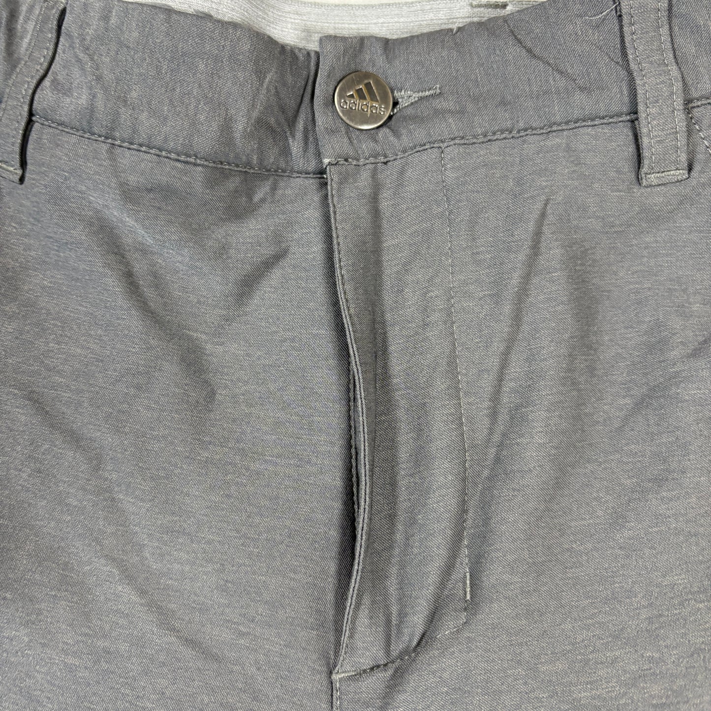 Adidas Shorts Mens 32 Gray Performance Golf Casual Lightweight Stretch Active