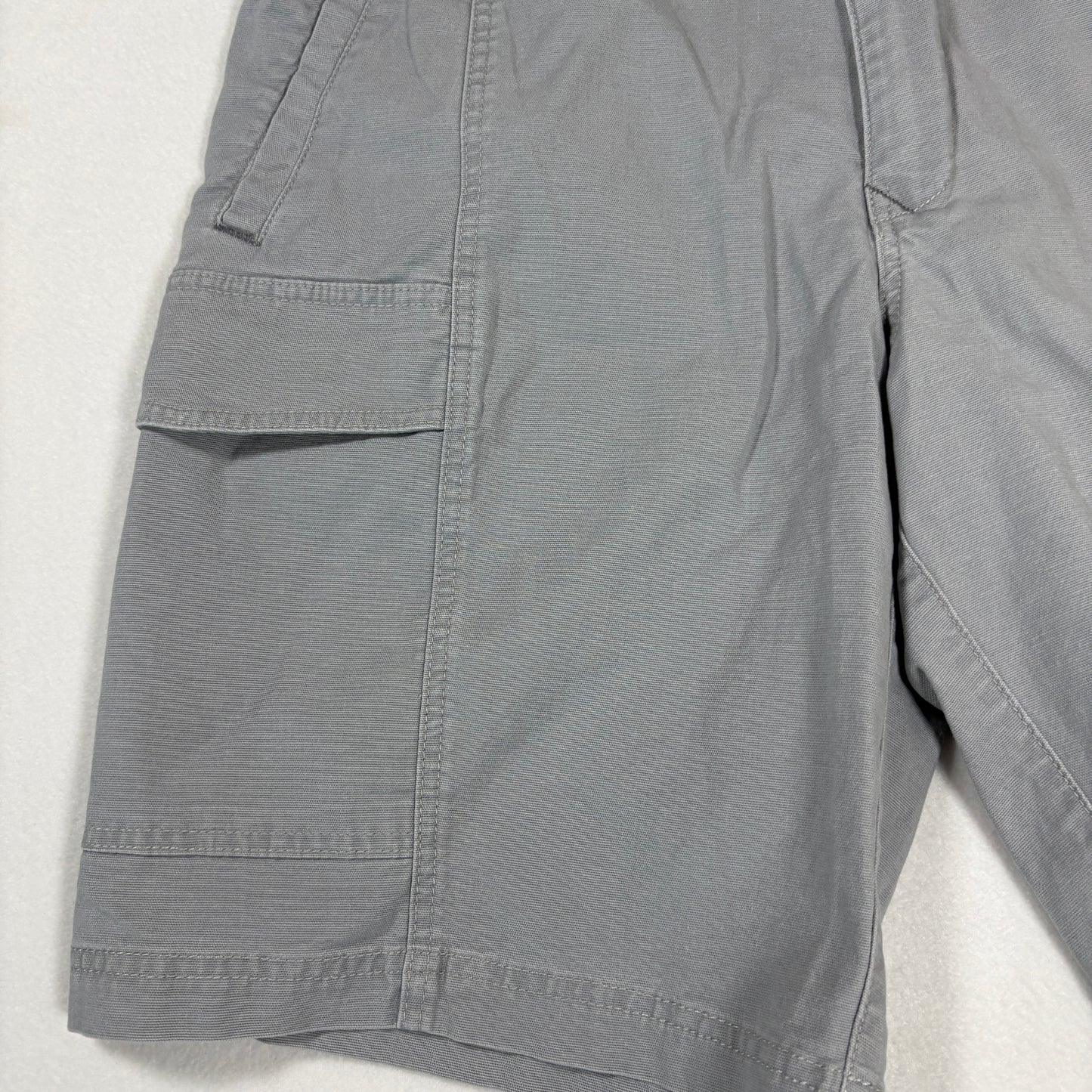 Tommy Bahama Cargo Shorts Mens 32 Gray Relaxed Fit Cotton Casual Outdoor Pockets
