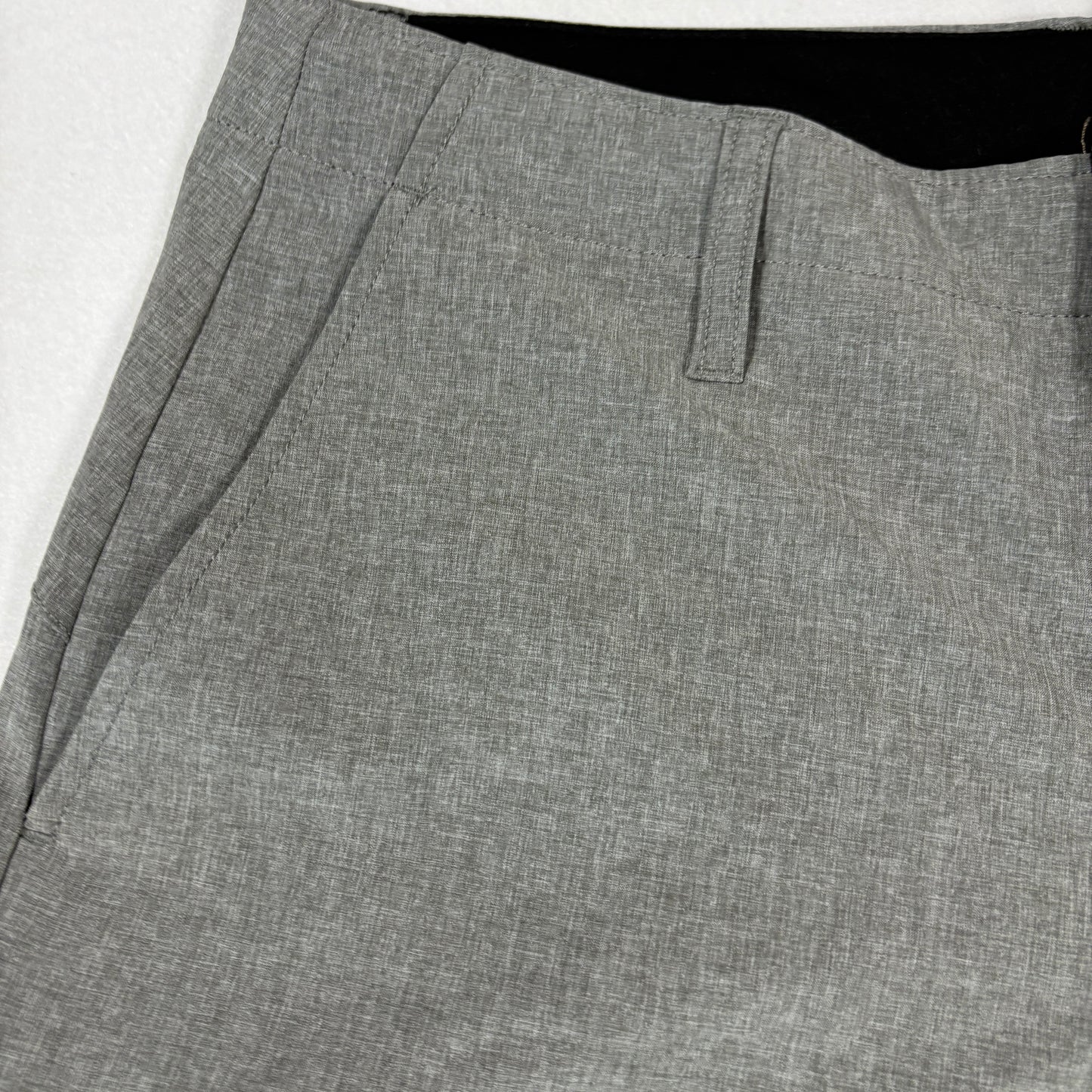 Volcom Shorts Mens 32 Gray Surf & Turf Hybrid 4 Way Stretch Casual Boardwalk