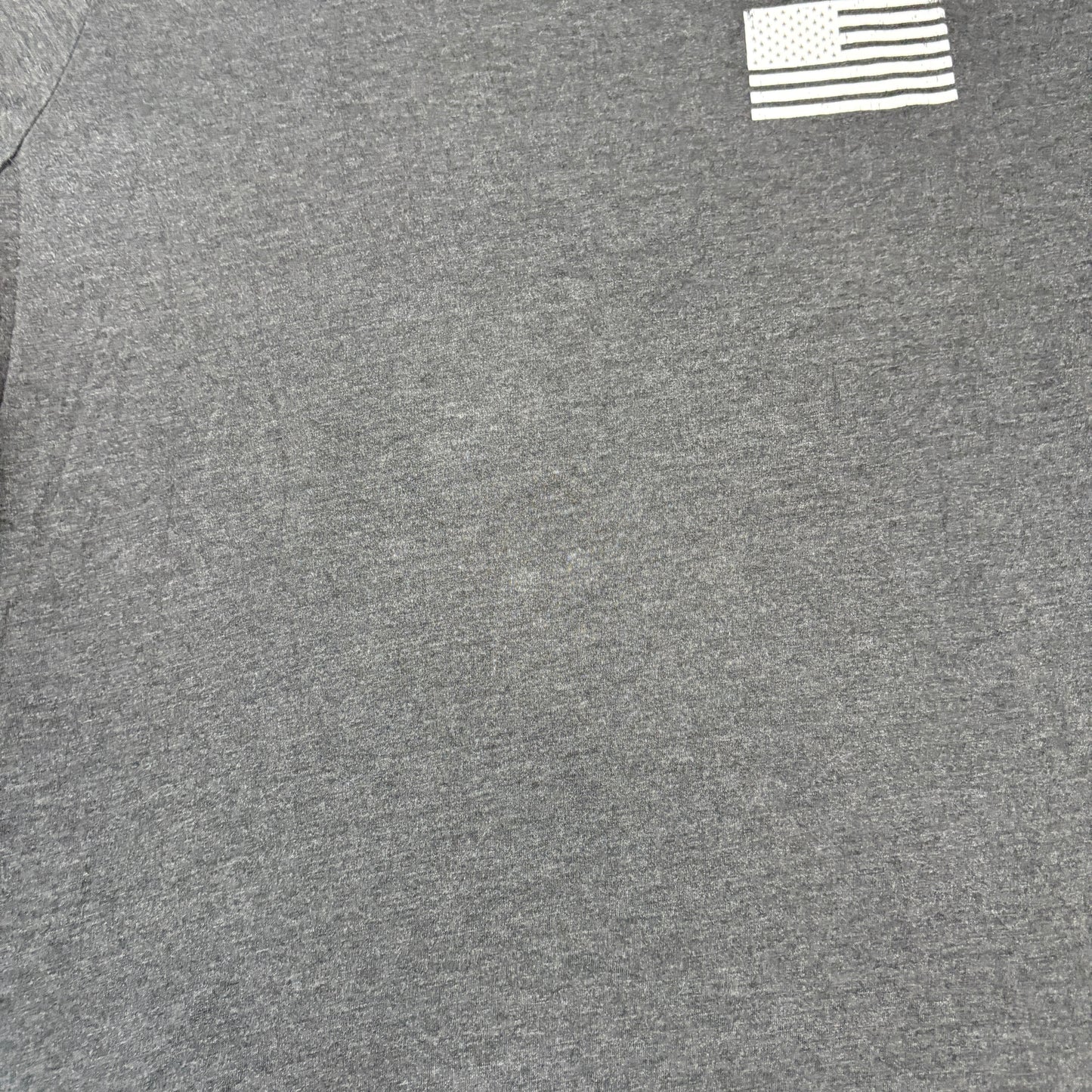 Ariat T-Shirt Mens Large Gray Graphic USA Flag Logo Western Workwear Tee