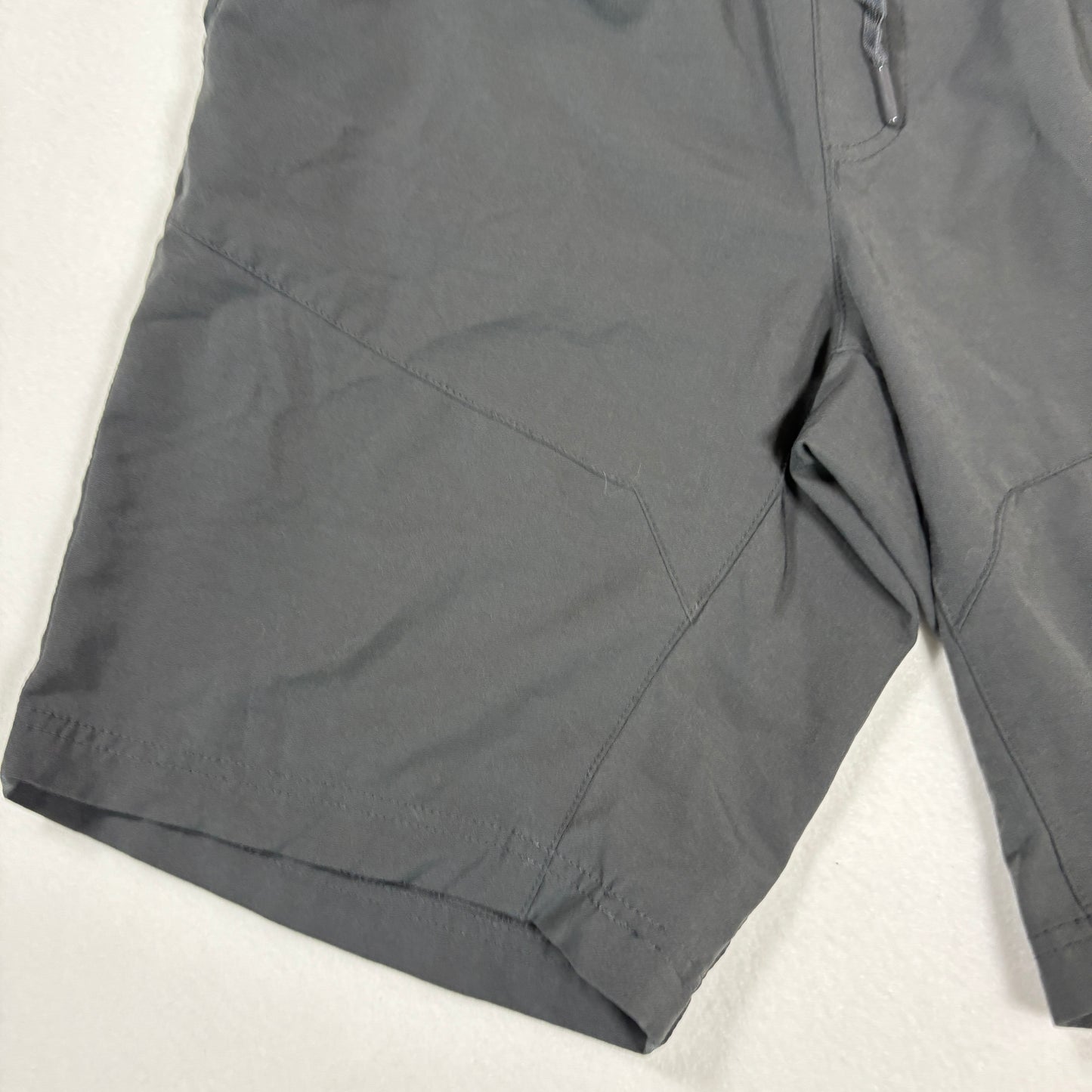 Gerry Shorts Mens Medium Gray Outdoor Hiking Trail Activewear Elastic Waist