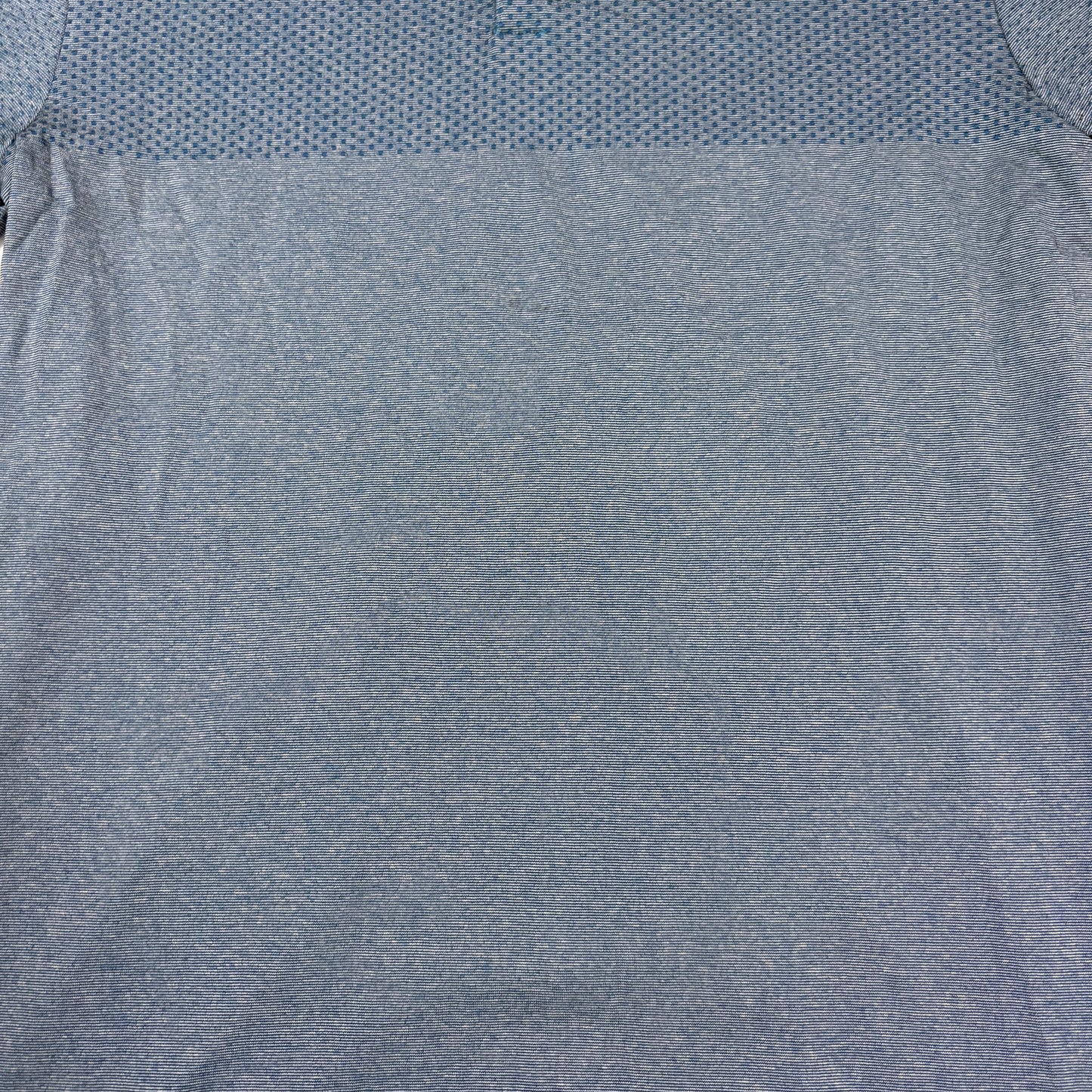 Marc Anthony Polo Shirt Mens L Blue Slim Fit Short Sleeve Casual Knit Golf Top