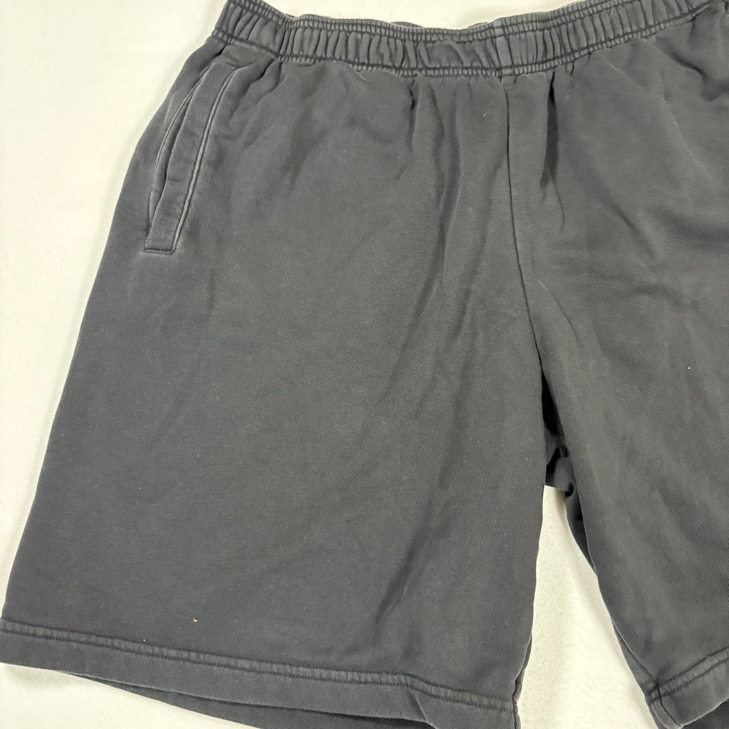 Adidas Shorts Mens XL Black Athletic Gym Training Logo Lounge Activewear