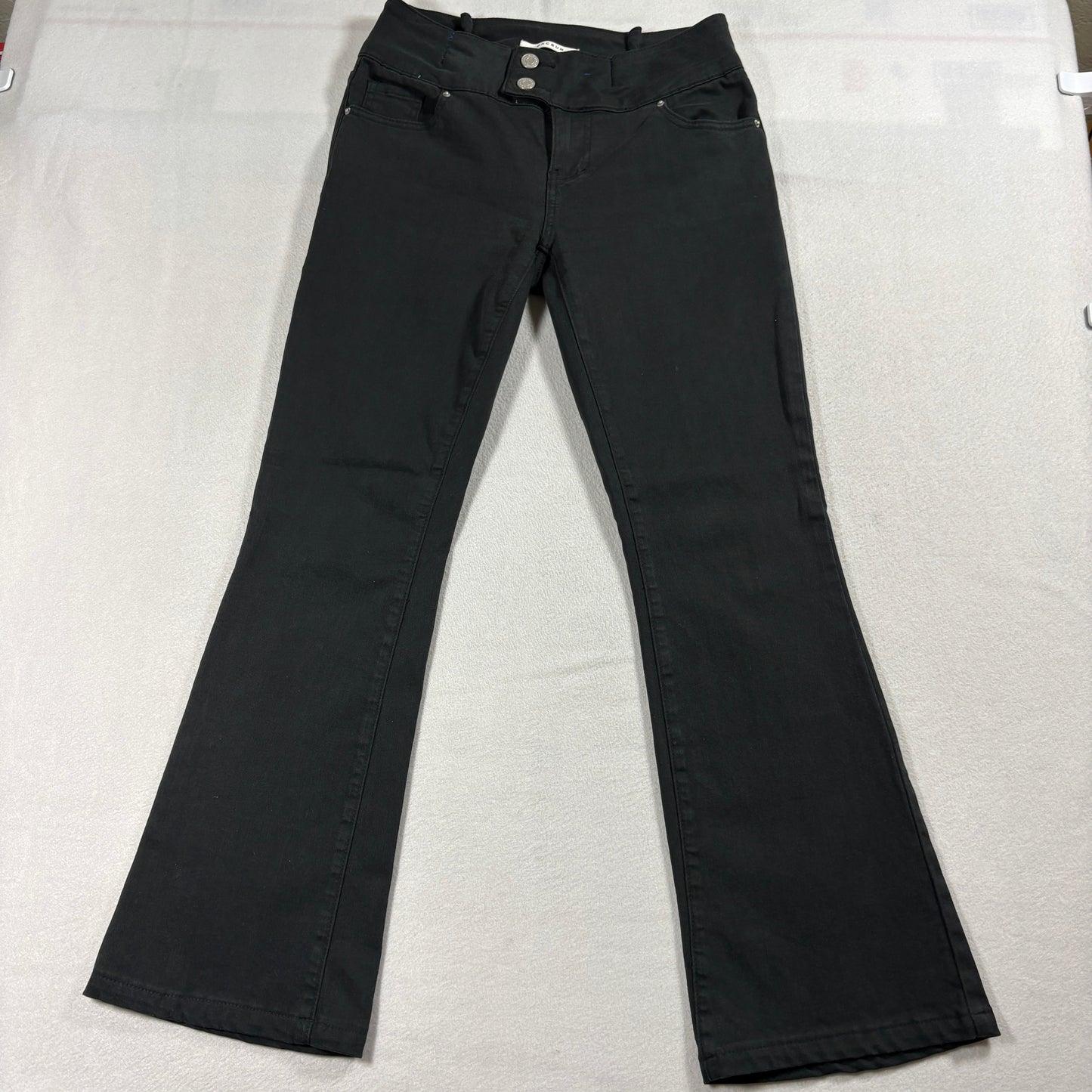 PacSun Bootcut Jeans Womens 27 Black Low Rise 26 x 28 Y2K Retro Streetwear Pants