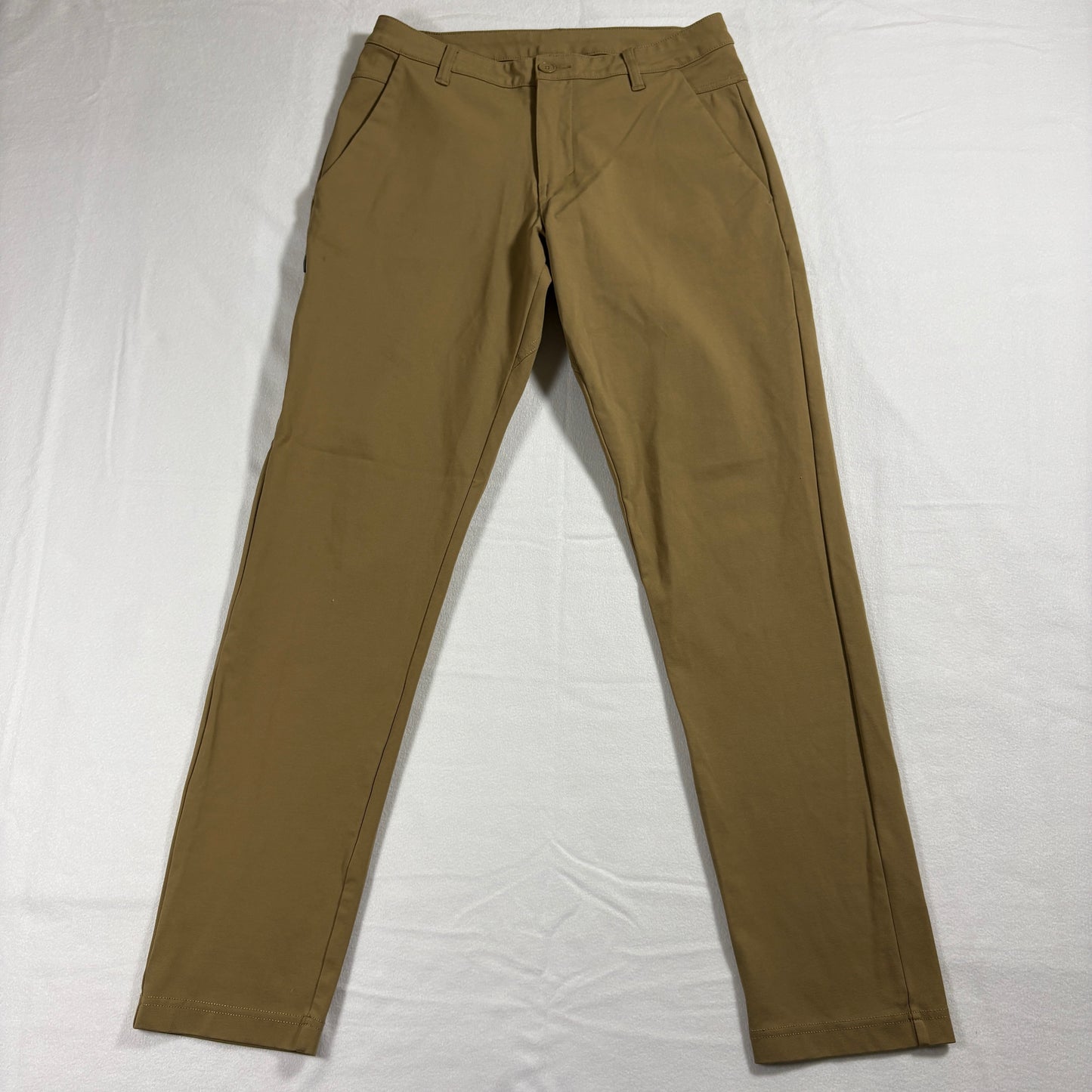 BYLT Everyday Pant 2.0 Mens 32 Khaki Slim Fit Stretch Casual Chino Streetwear
