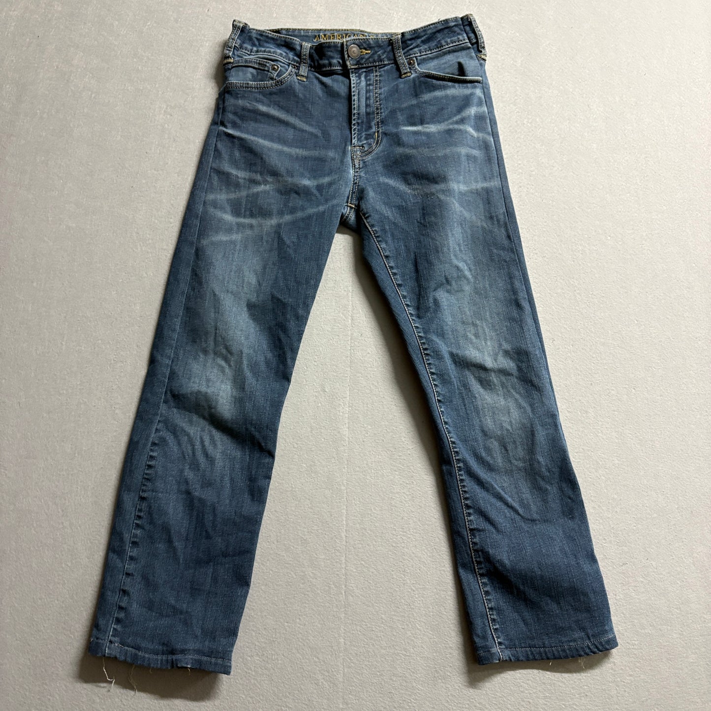 American Eagle Extreme Flex Bootcut Jeans Womens Fits Like 28x24 Stretch
