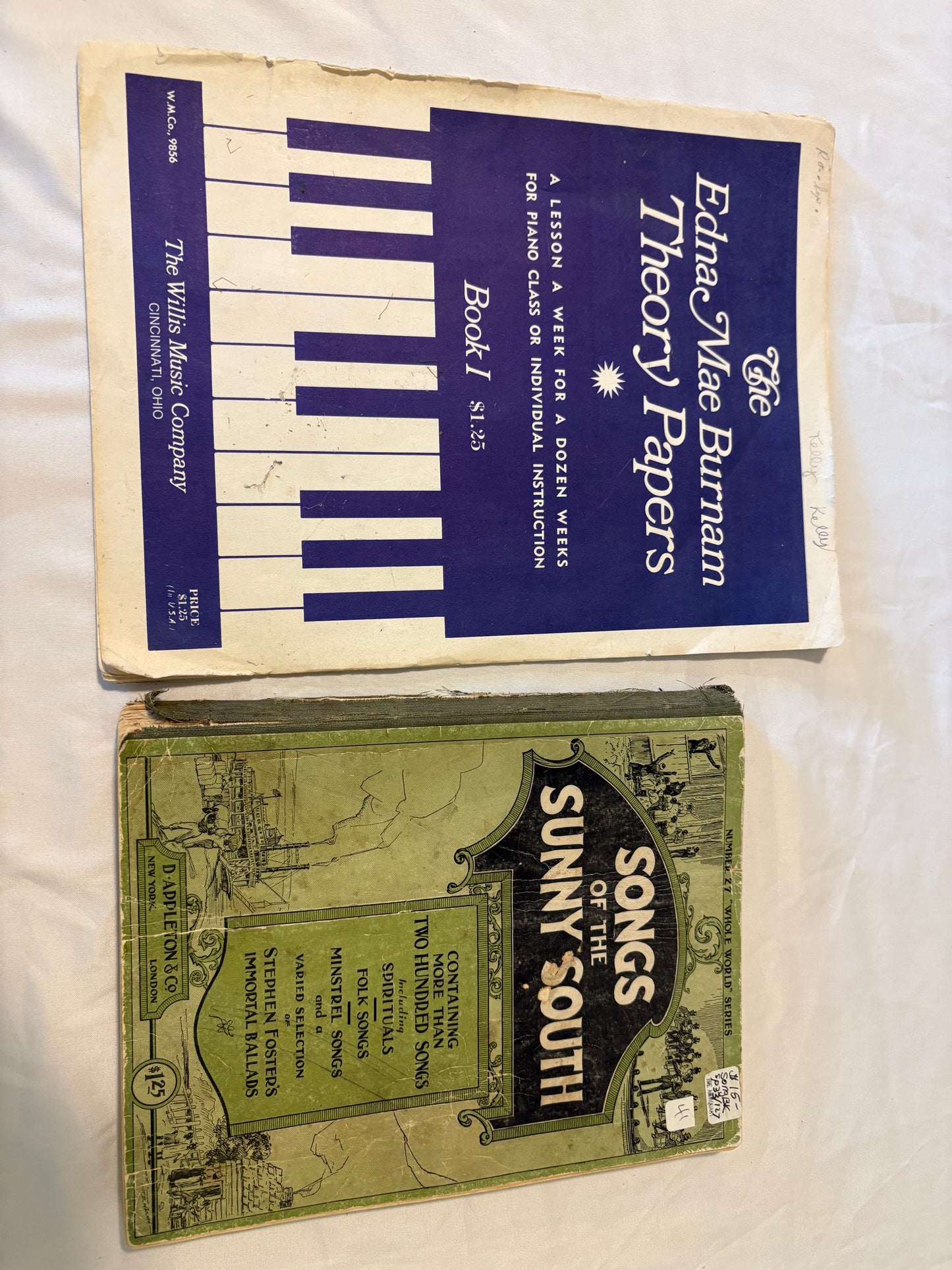Lot of 20 Vintage Piano Music Books & Sheet Music – Adult Beginner to Intermediate