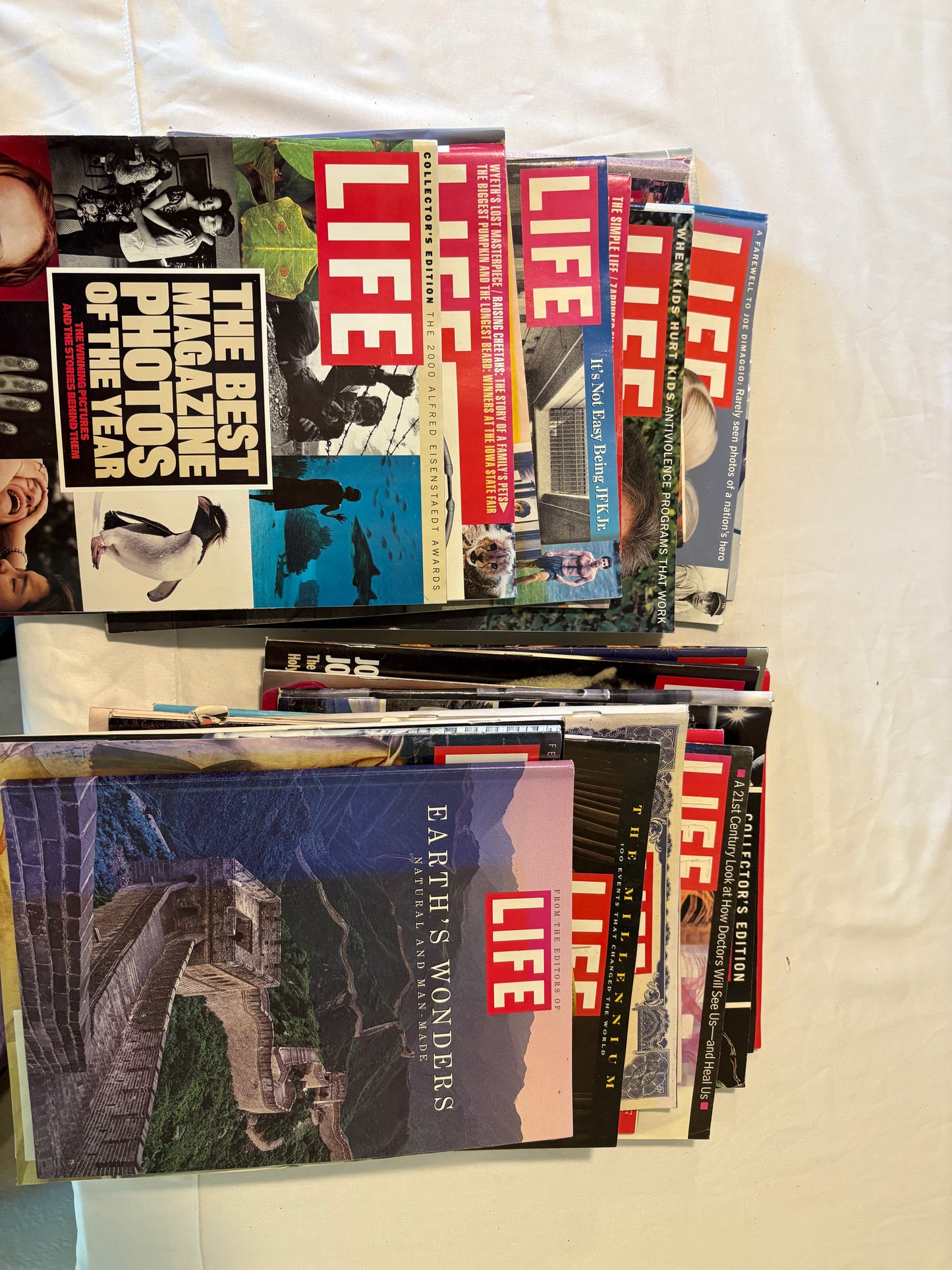 LIFE Magazine Lot of 25 - Collector’s Issues, Special Editions, Photography, History, Travel