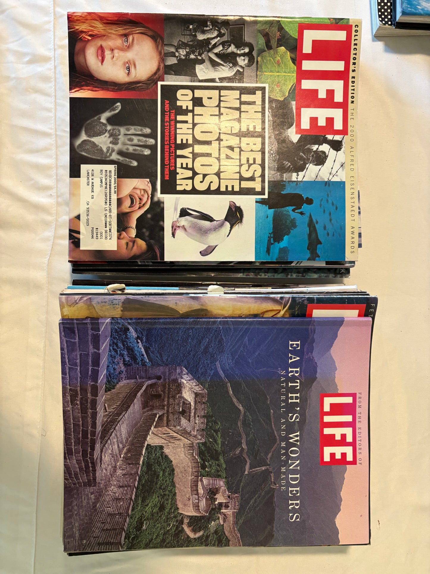 LIFE Magazine Lot of 25 - Collector’s Issues, Special Editions, Photography, History, Travel
