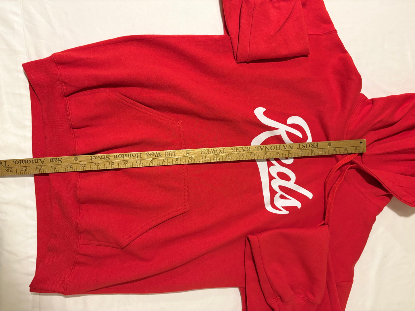 Custom Red Hoodie Reds PADILLA 12 Men’s Large Team Sports Fan Sweatshirt