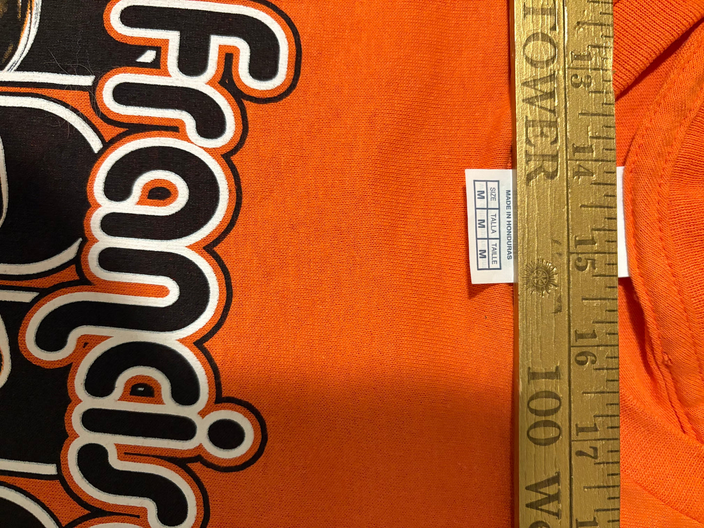 SF Giants Player Shirt MLBPA Webb Crawford Yastrzemski Orange Men’s M Baseball