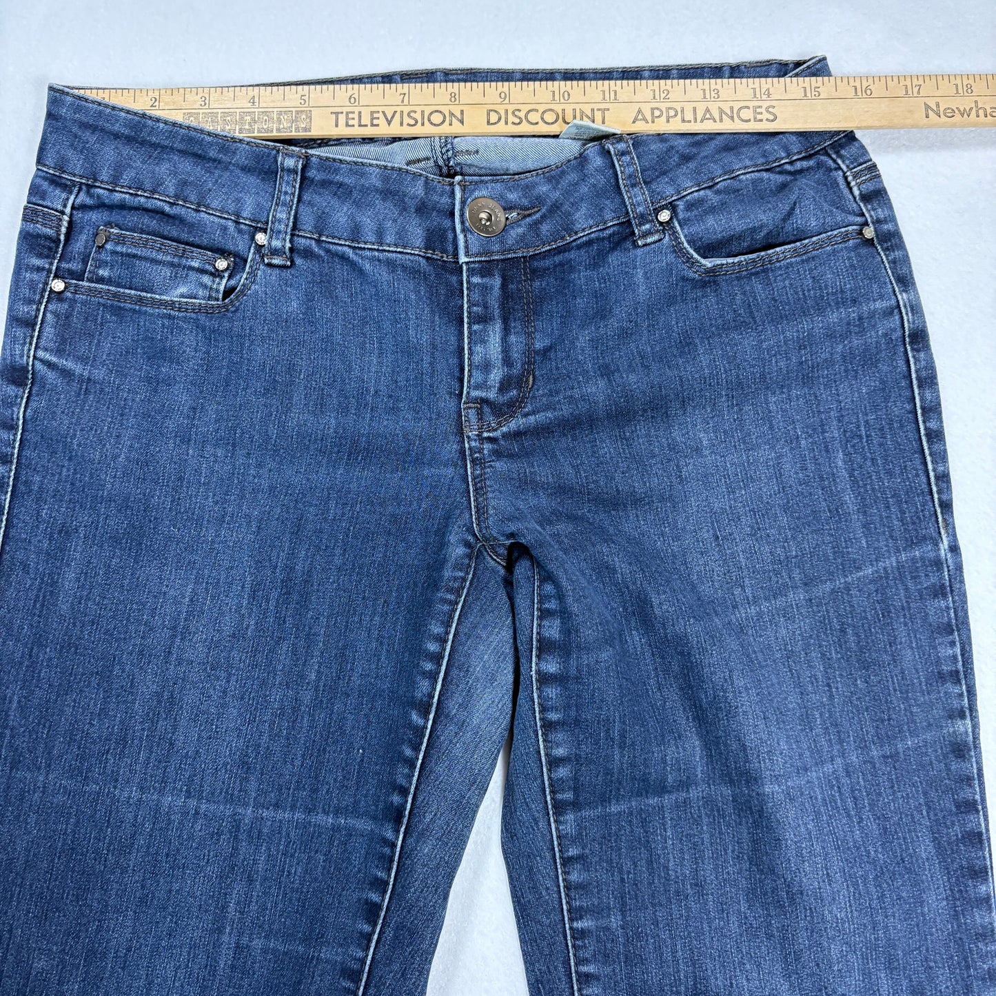 DKNY Womens Jeans Size 6 Mercer St Bootcut Dark Wash Denim Y2K Vintage 90s