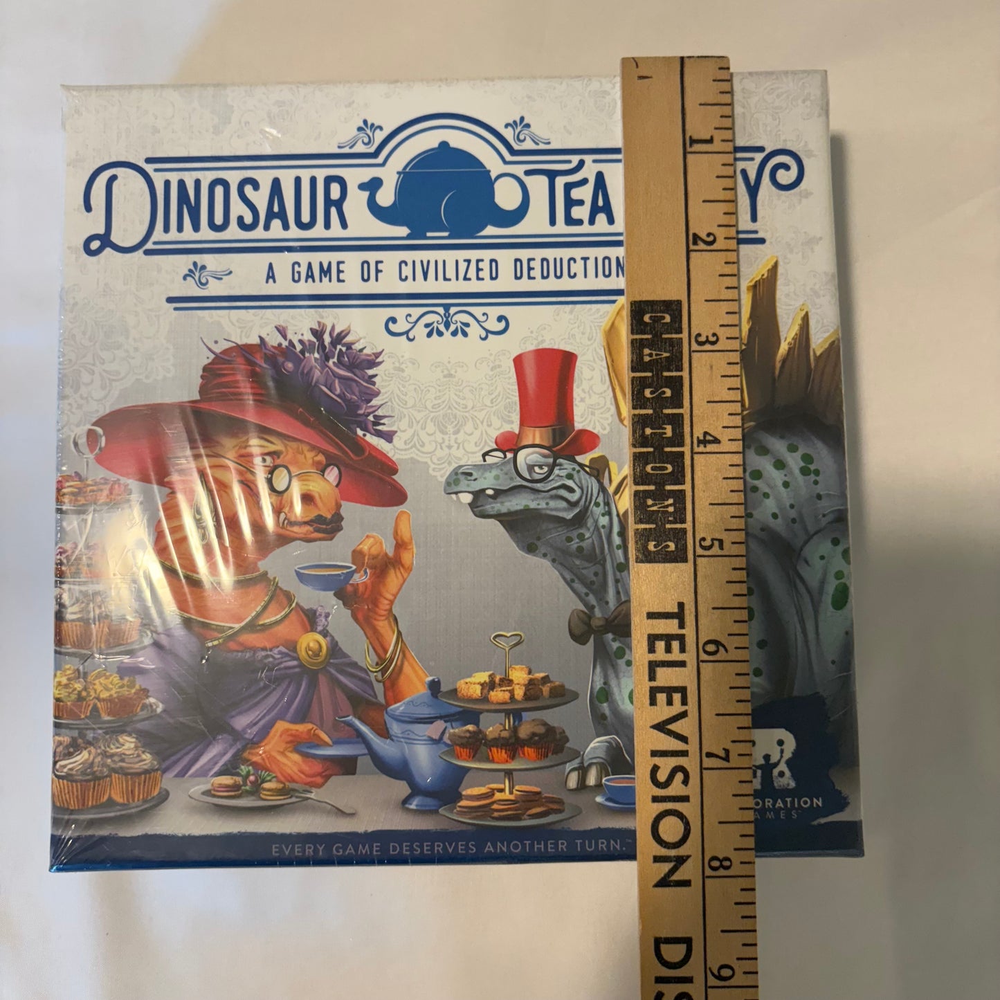 Dinosaur Tea Party Board Game Sealed | Whimsical Deduction Game by Restoration