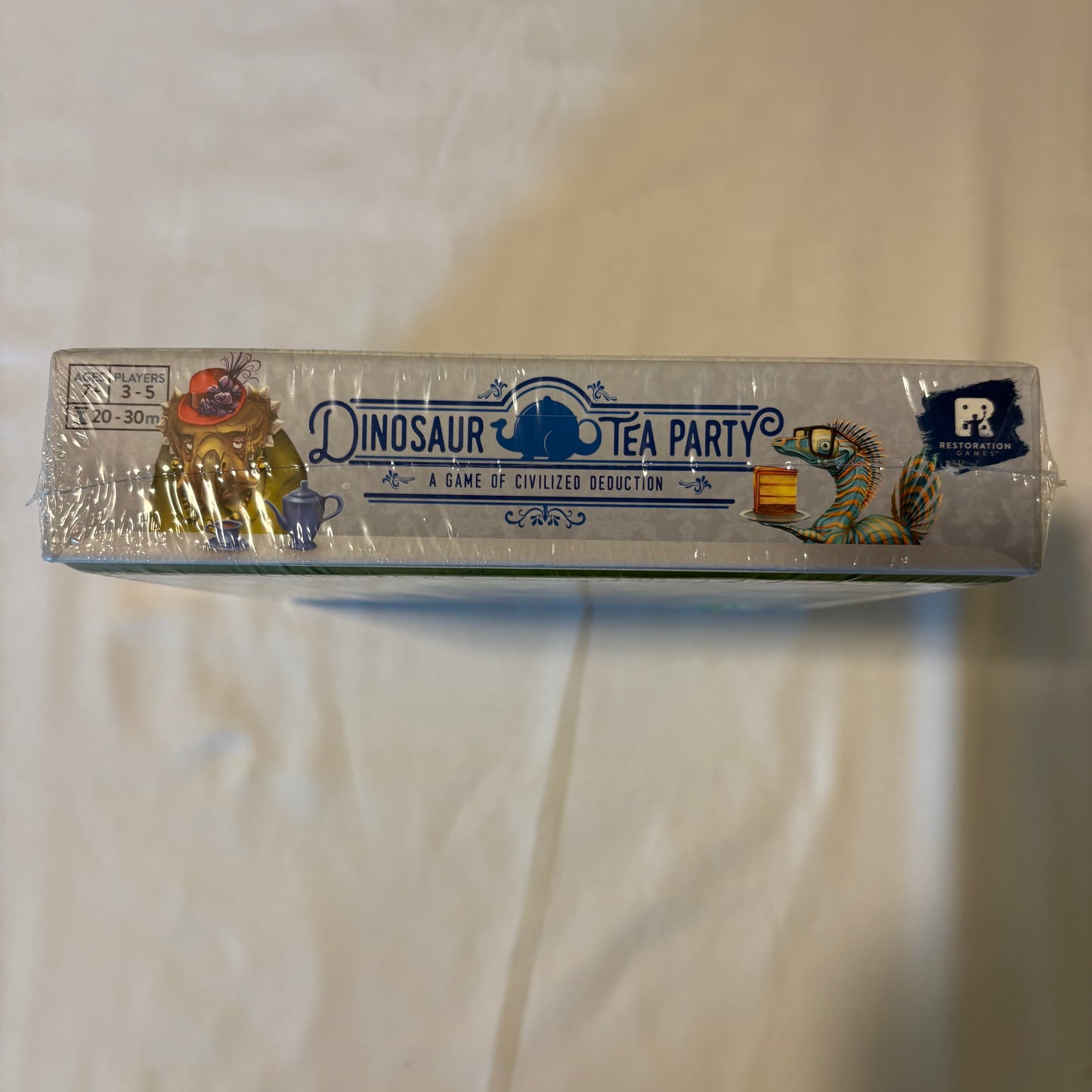 Dinosaur Tea Party Board Game Sealed | Whimsical Deduction Game by Restoration