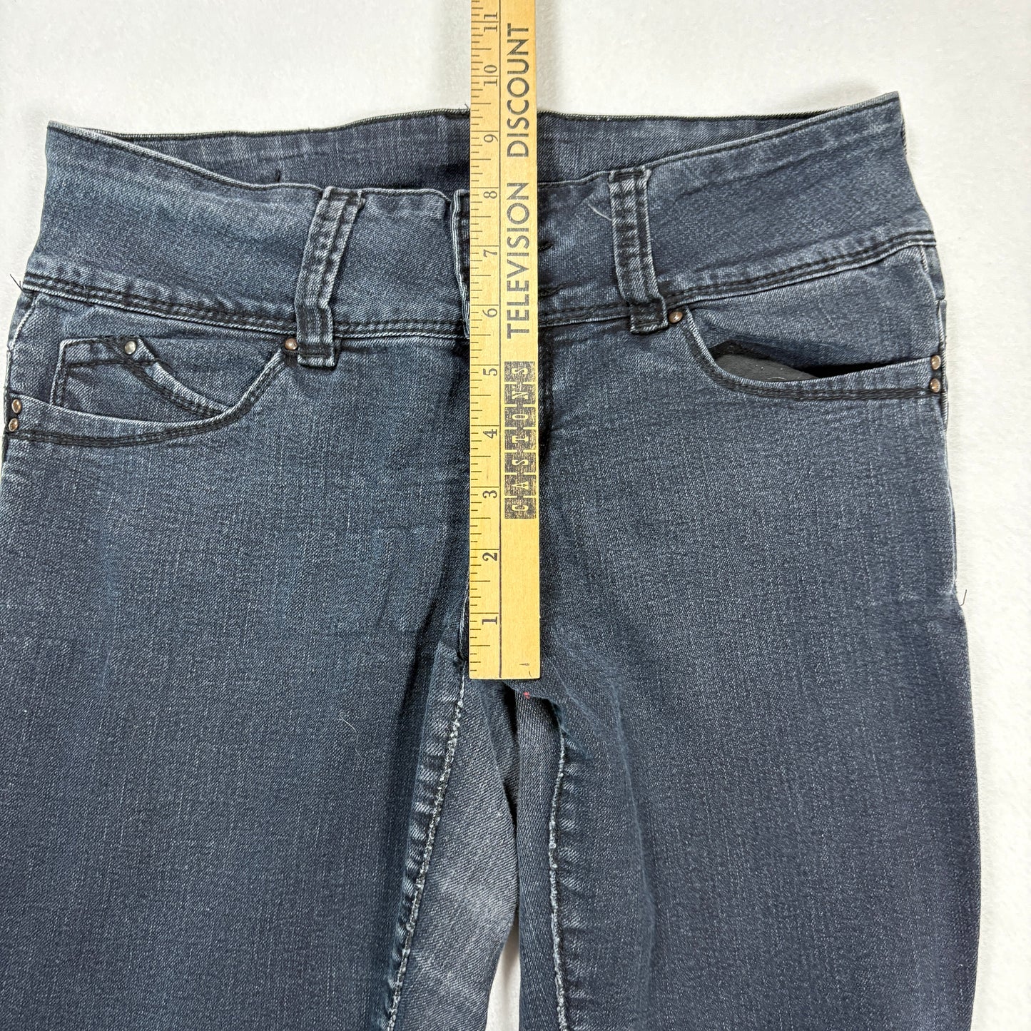 YMI Womens Jeans Size 9 Dark Wash High Rise Skinny Denim Stretch Y2K Vintage