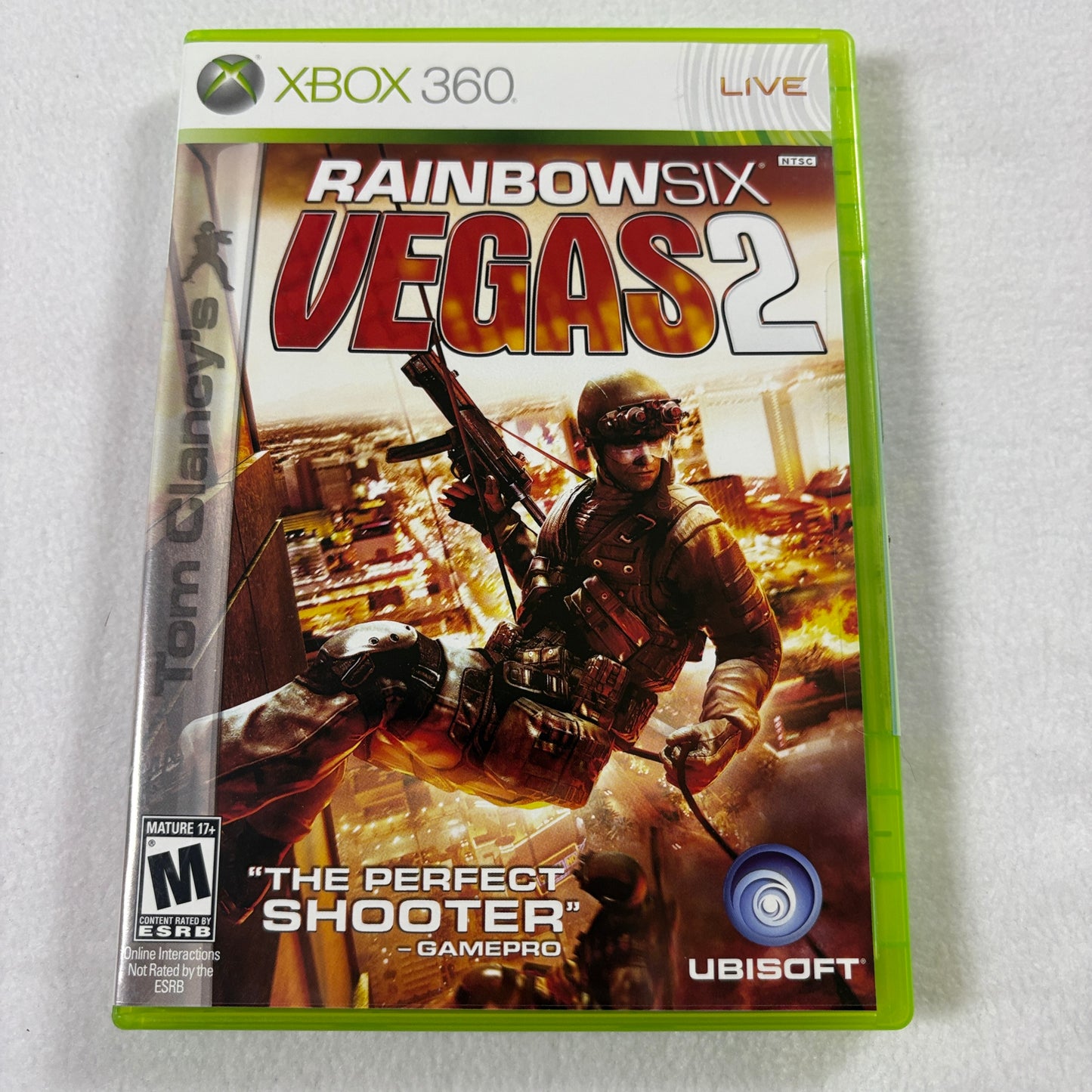Rainbow Six Vegas 2 Xbox 360 Tested Shooter Tactical Tom Clancy Ubisoft