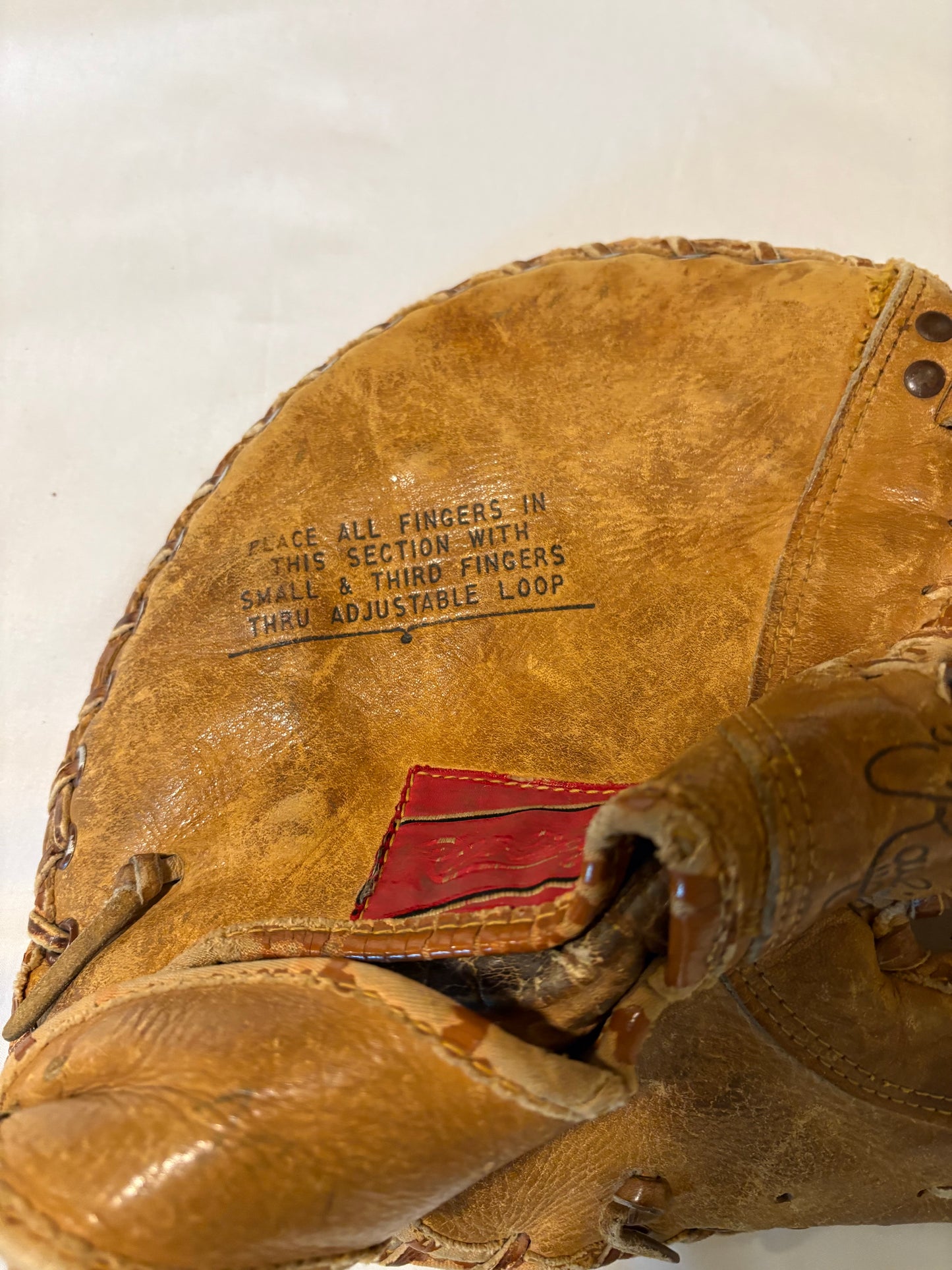 Vintage Rawlings TM‑80 “Claw” Smokey Joe Cunningham Trapper Mitt – 1st Base Glove USA