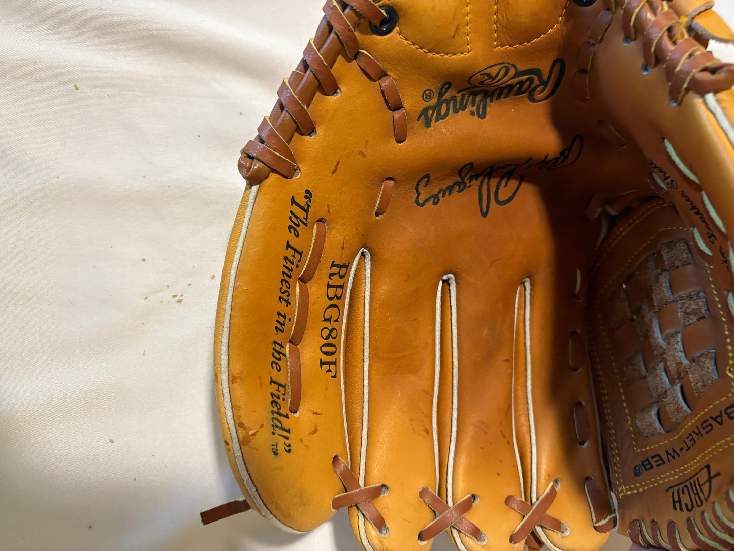 Rawlings RBG80F Fastback 10½″ Youth Baseball Glove – “Mark McGwire” Model, Free Shipping